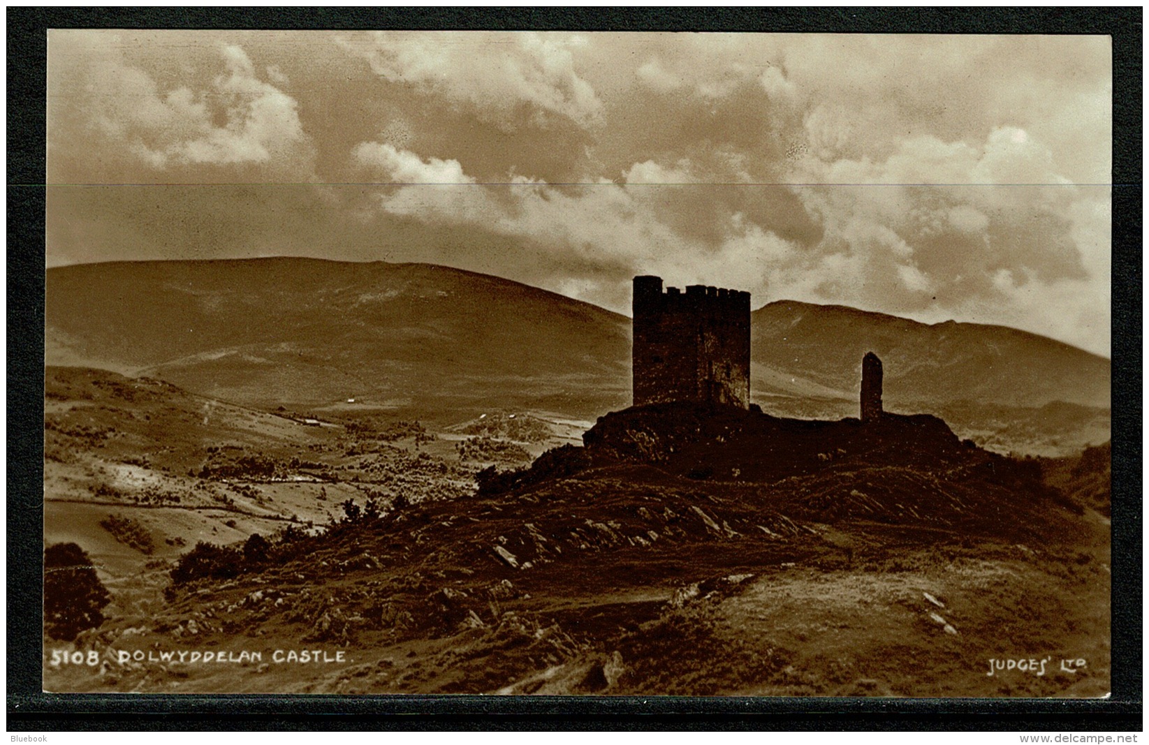 RB 1178 -  Judges Real Photo Postcard - Dolwyddelan Castle Caernarvonshire Wales - Caernarvonshire