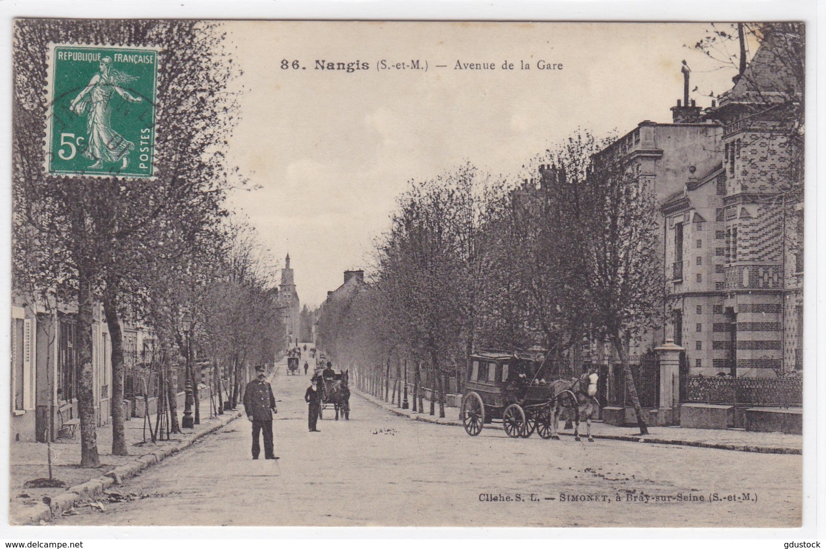 Seine-et-Marne - Nangis - Avenue De La Gare - Nangis