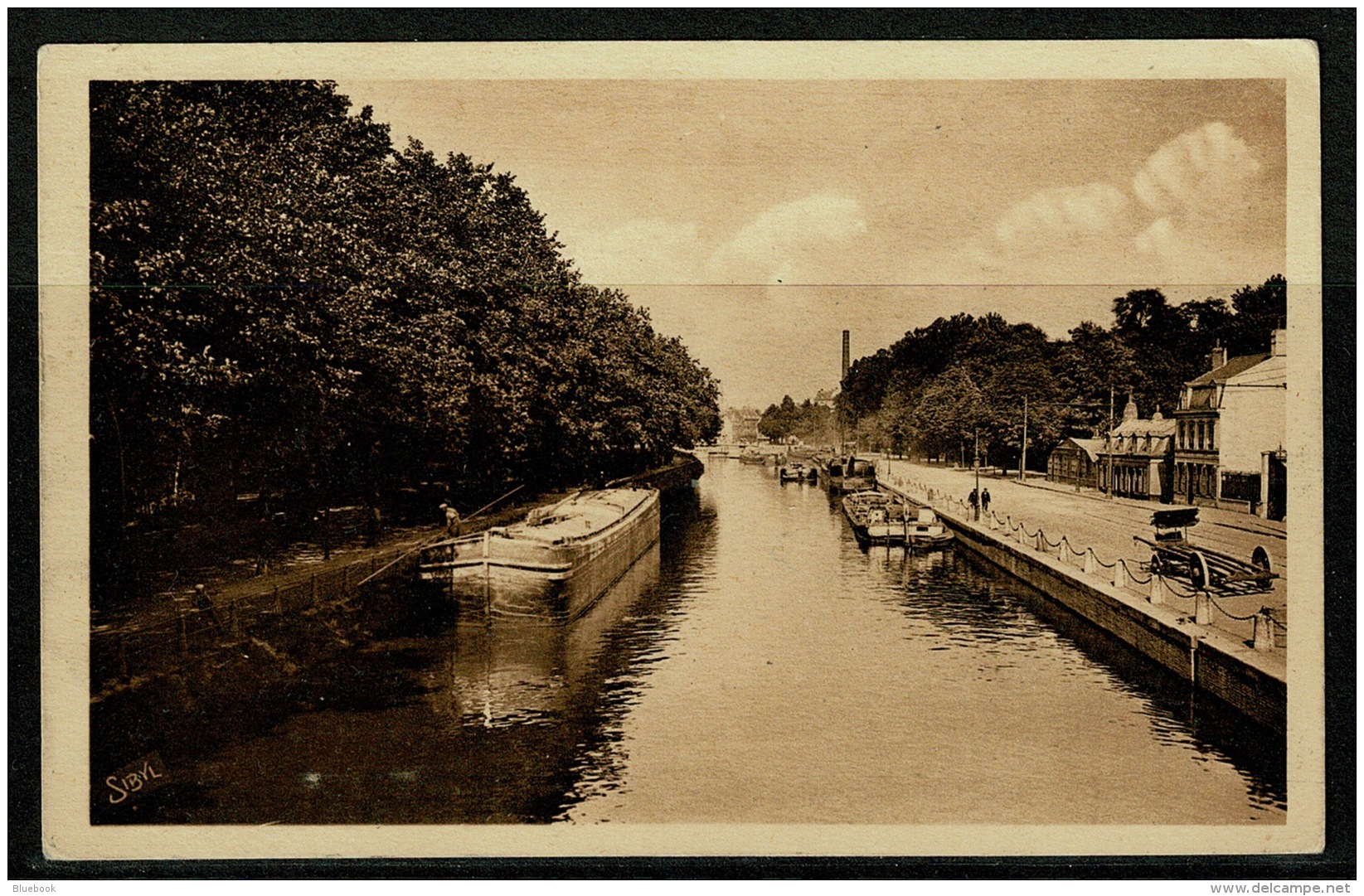 RB 1178 -  1931 Raphael Tuck Postcard - Lille France - Les Bords De La Deule - Canal Boats - Other & Unclassified