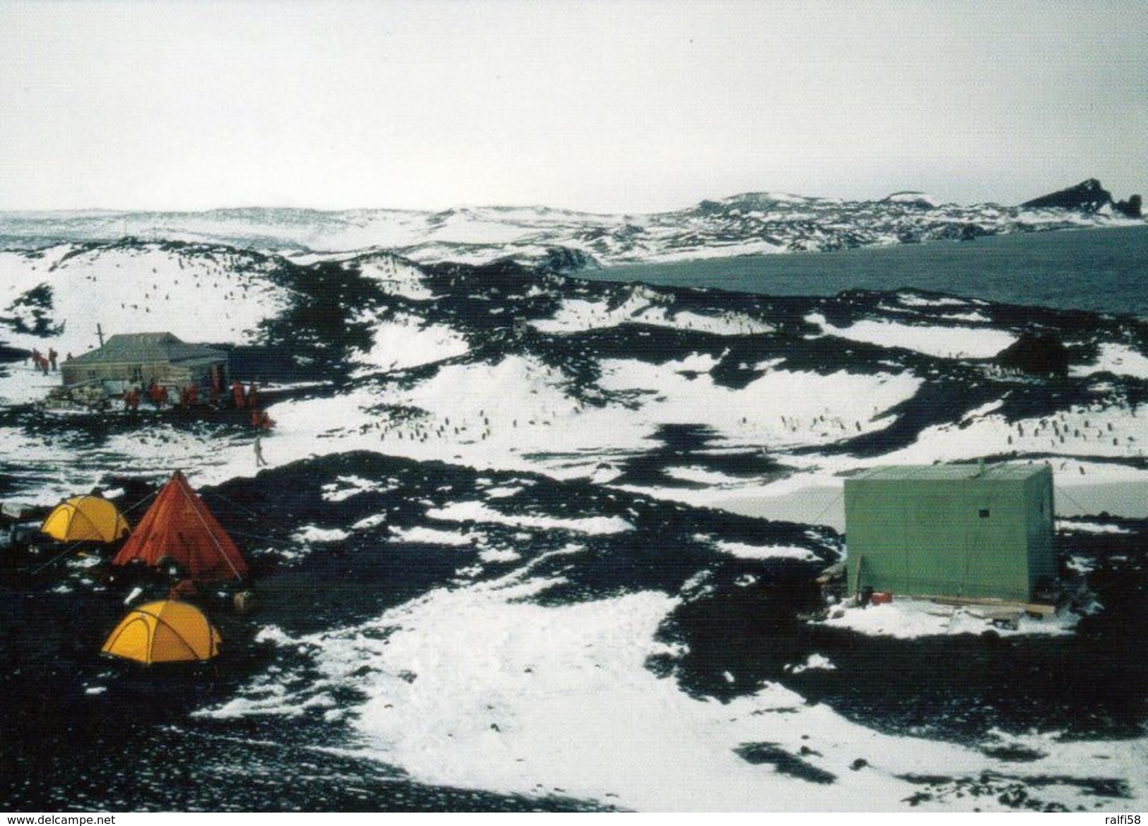 1 AK Antarctica * Scientists Camp Near Cape Royds And Shakleton's Hut Of British Antarctic Expedition 1908 - Sonstige & Ohne Zuordnung