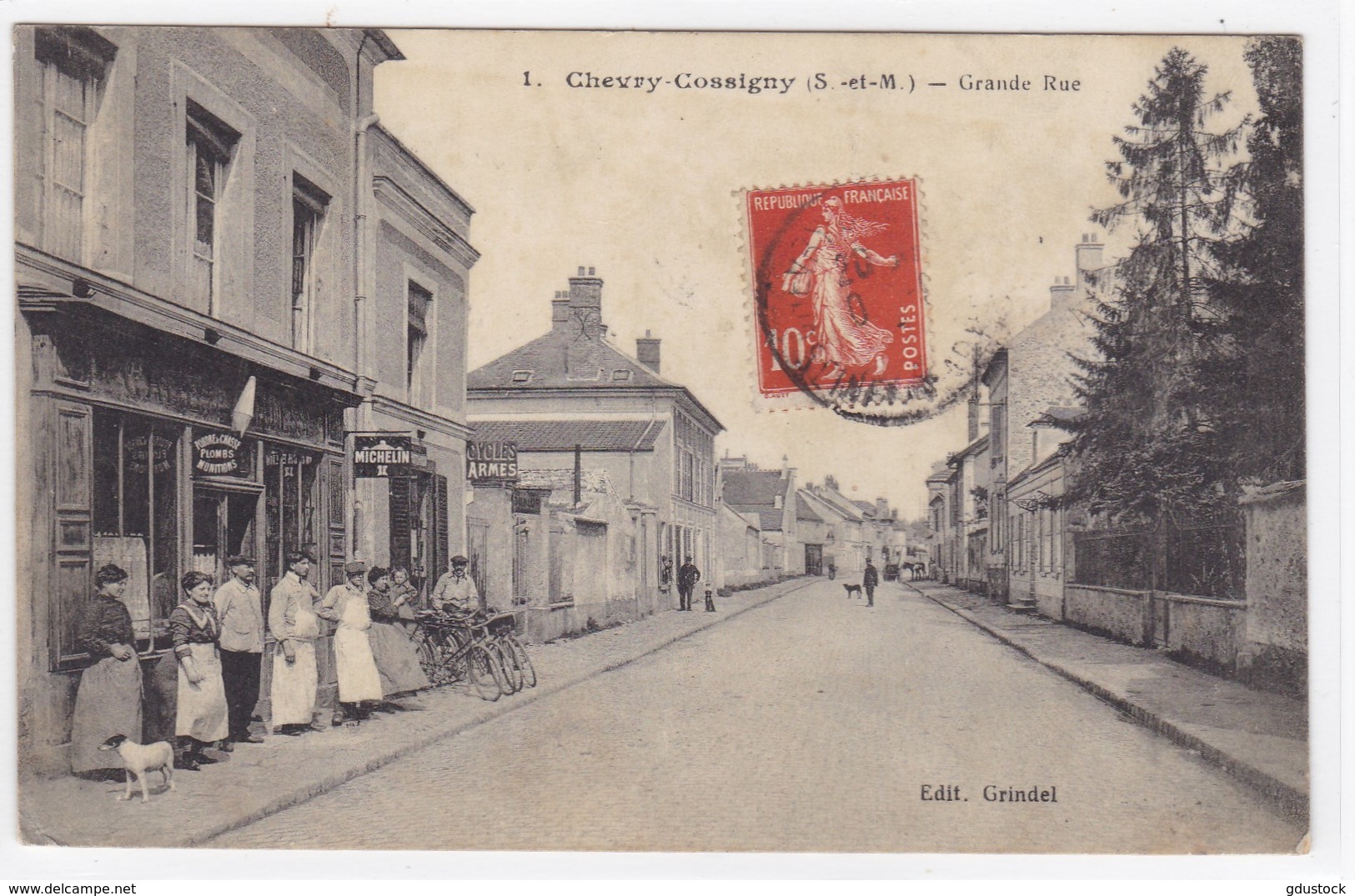 Seine-et-Marne - Chevry-Cossigny - Grande Rue - Autres & Non Classés