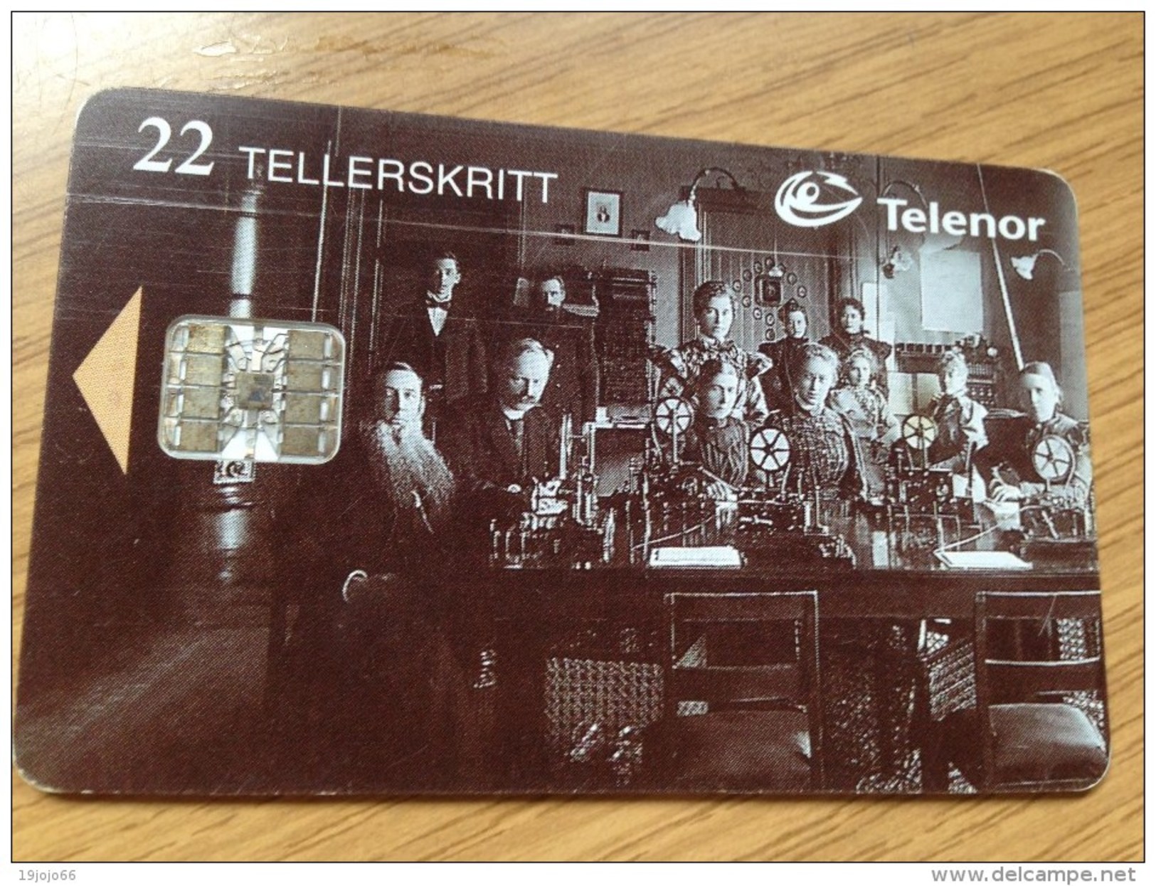 22u. Telenor - Telegrammer 1855  -   In  Used Condition - Norway