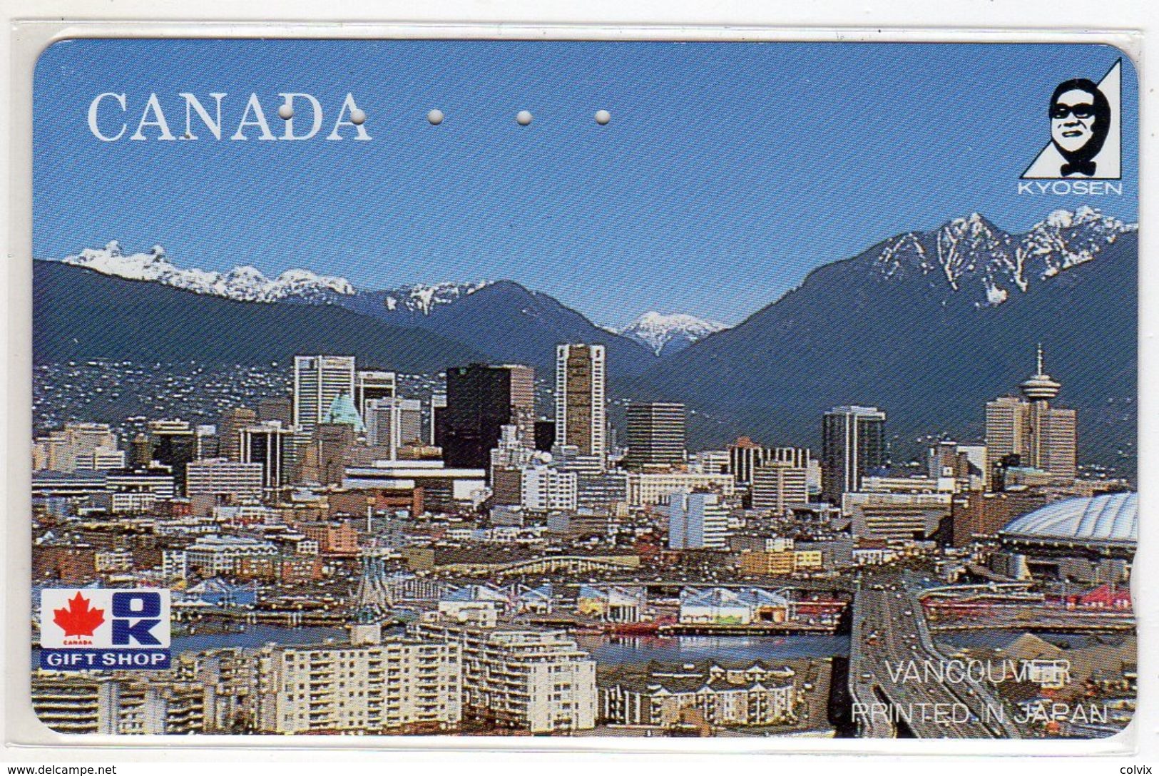 CANADA Télécarte Japonaise VANCOUVER - Canada