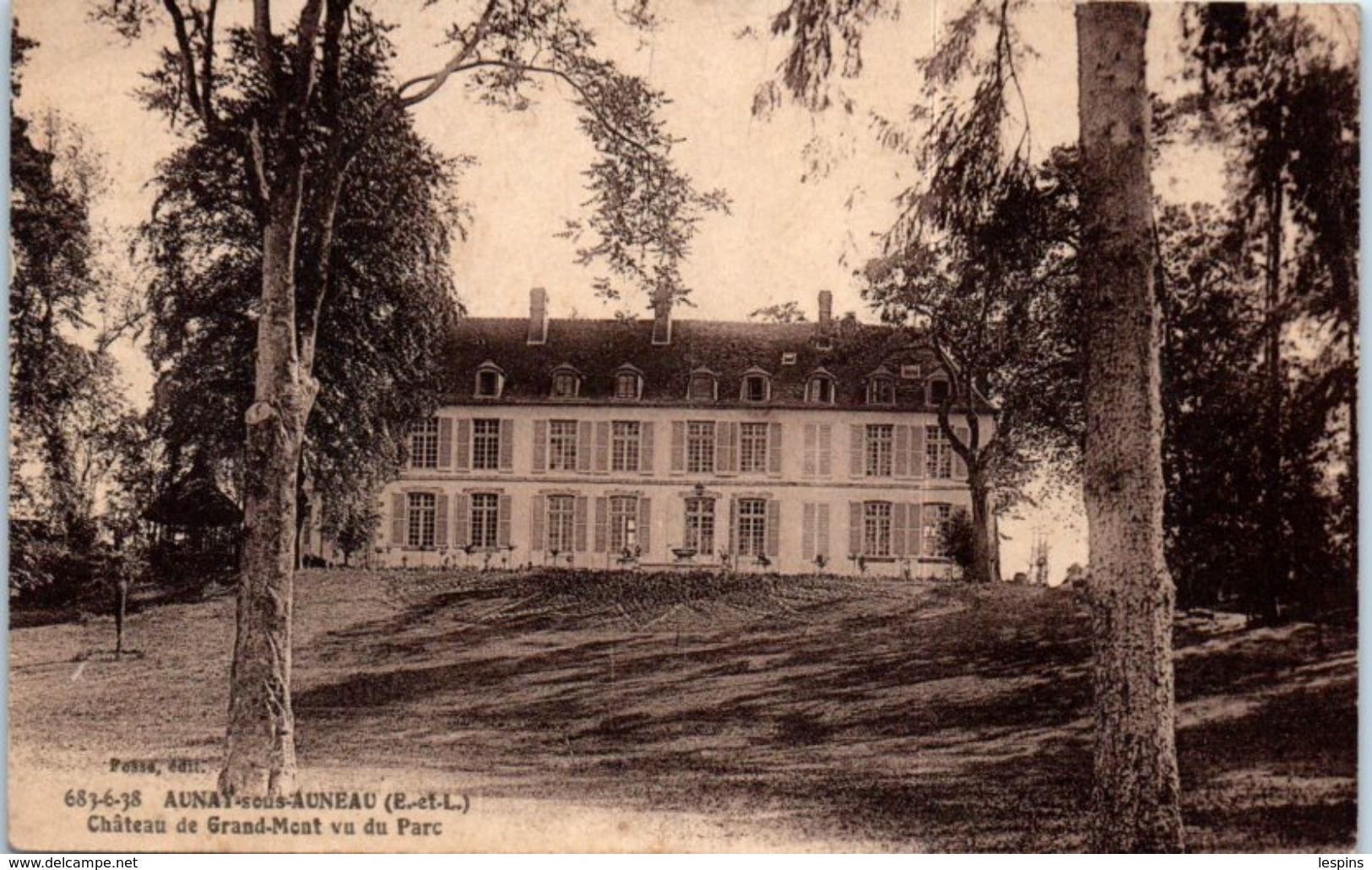 28 - AUNAY Sous AUNEAU  -- Chateau De Grand Mont Vu Du Parc - Autres & Non Classés