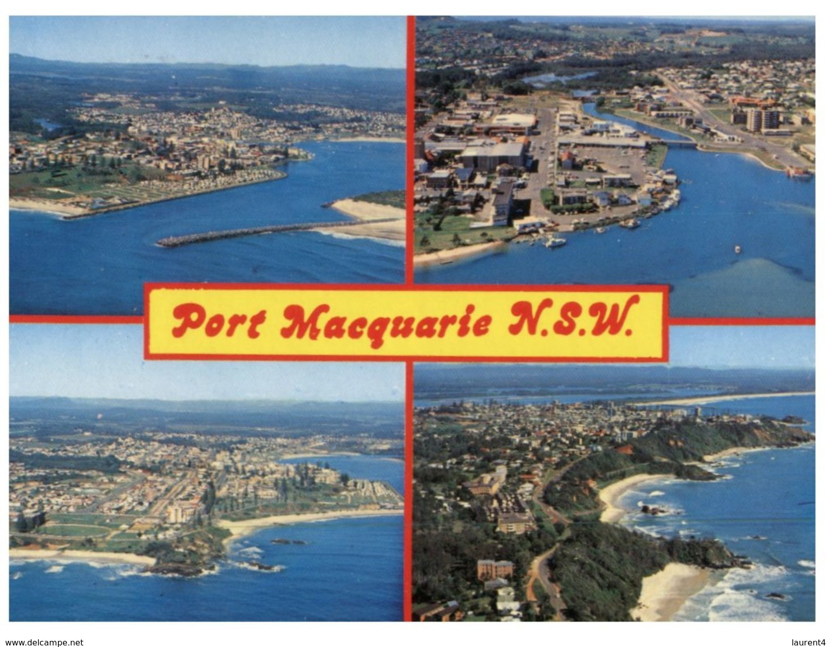 (365) Australia - (with Stamp At Back Of Card) - NSW - Poert Macquarie - Port Macquarie