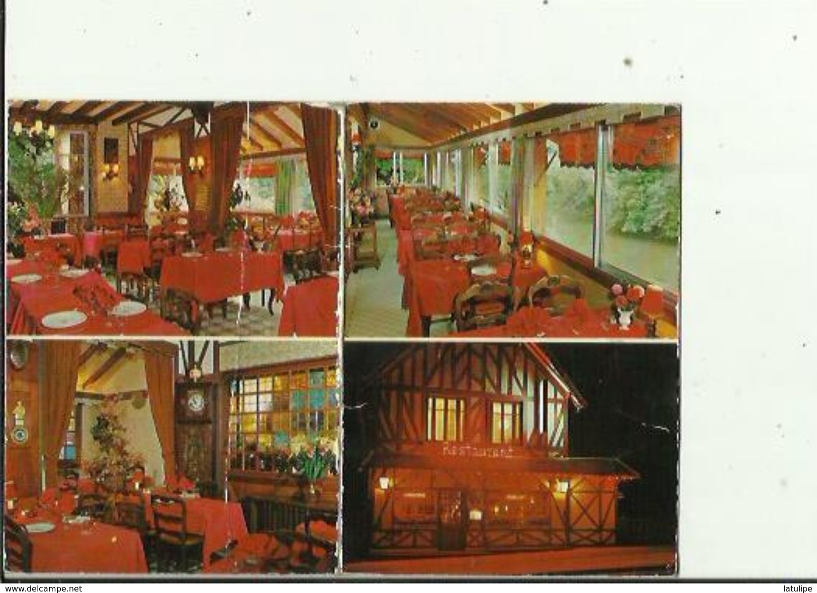 Carte De Visite Du Restaurant  Chez DEDE Au Pont De CHAMPIGNY 94 Voir Scan Details - Cartoncini Da Visita