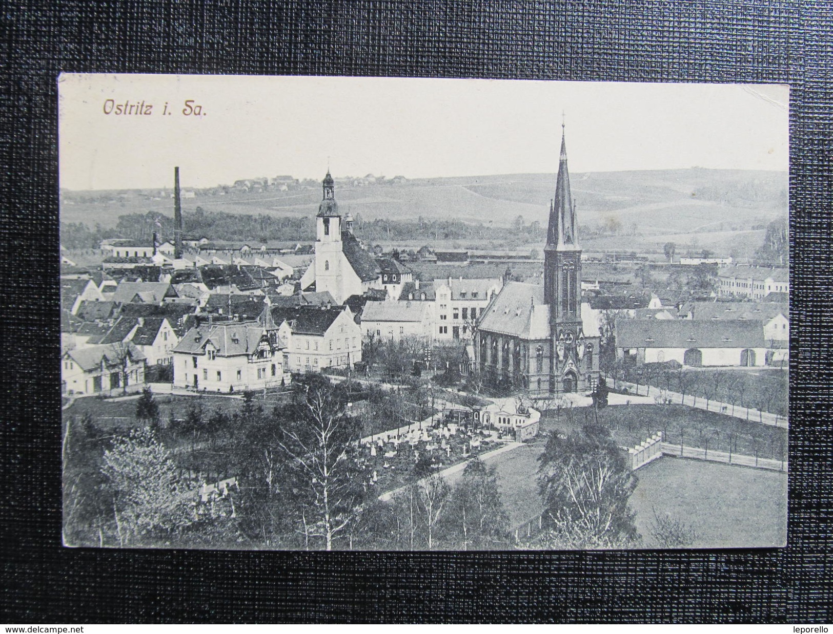 AK OSTRITZ 1914 // D*28607 - Ostritz (Oberlausitz)