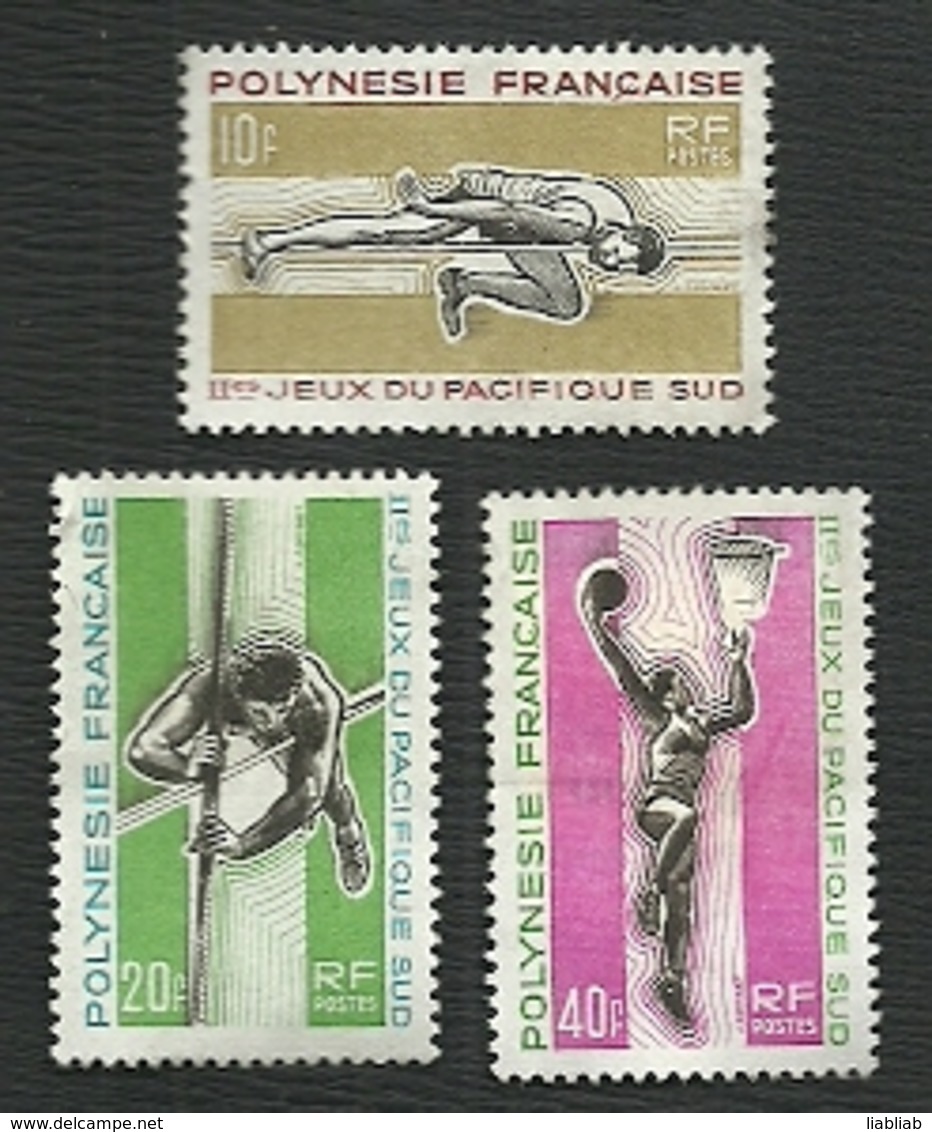 POLYNESIE   = 13  TIMBRES  POSTE  NEUFS N° 15* +18 à 21* + 30 à 34* + 42 à 44* - Collections, Lots & Séries