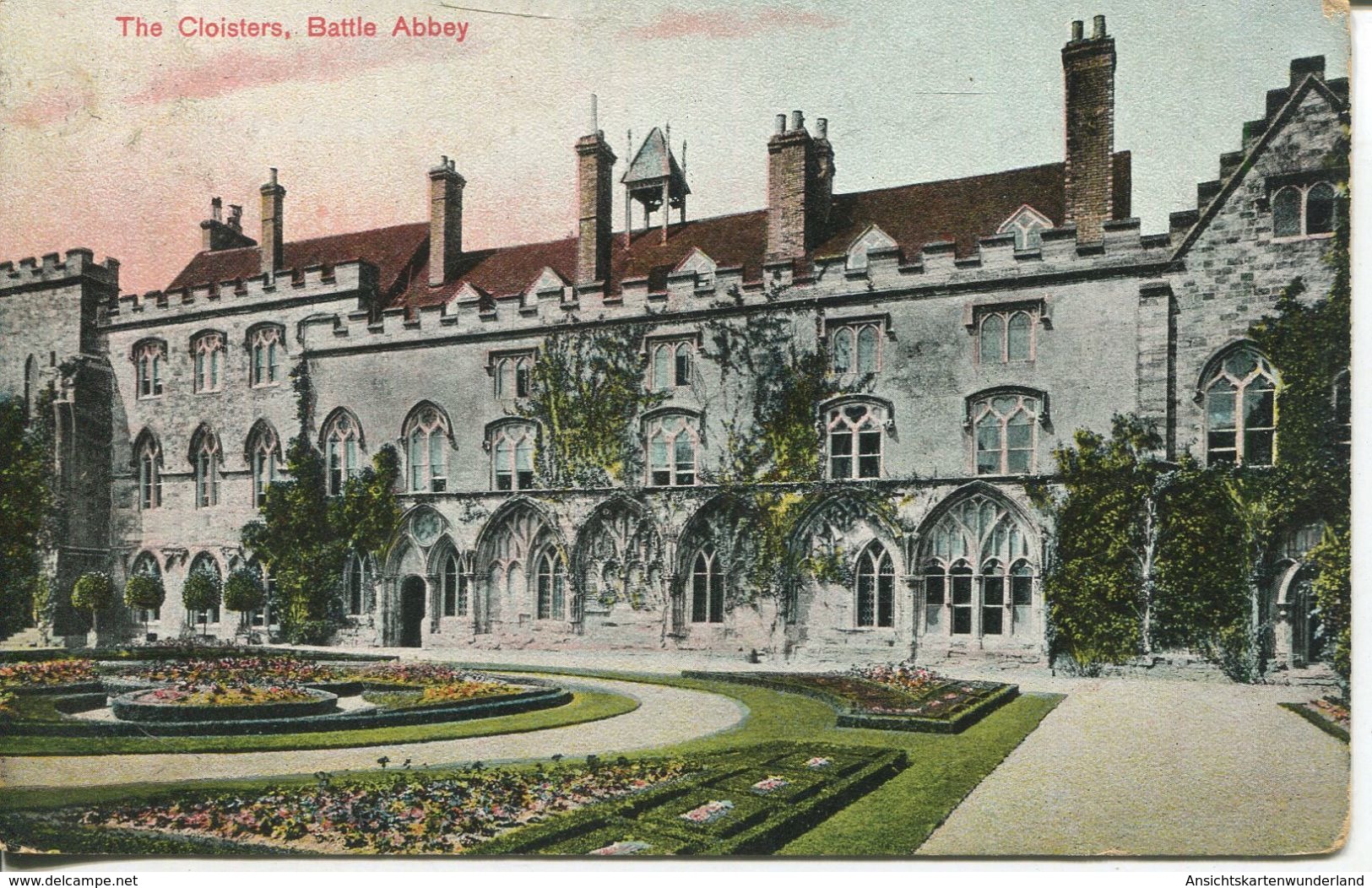 The Cloisters, Battle Abbey 1910 (001585) - Sonstige & Ohne Zuordnung