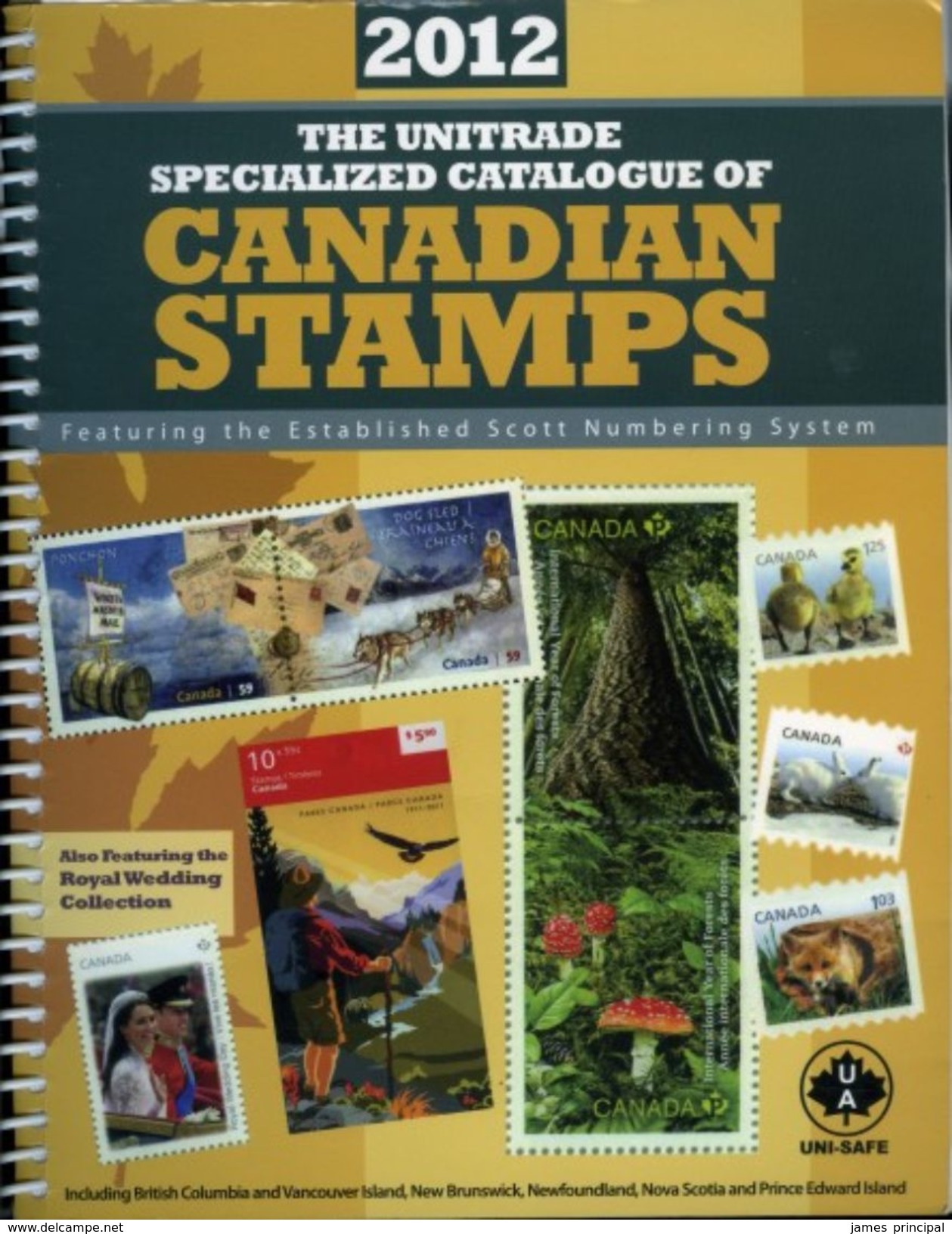 Unitrade Specialized Catalogue Of Canadian Stamps. 2012. - Canada