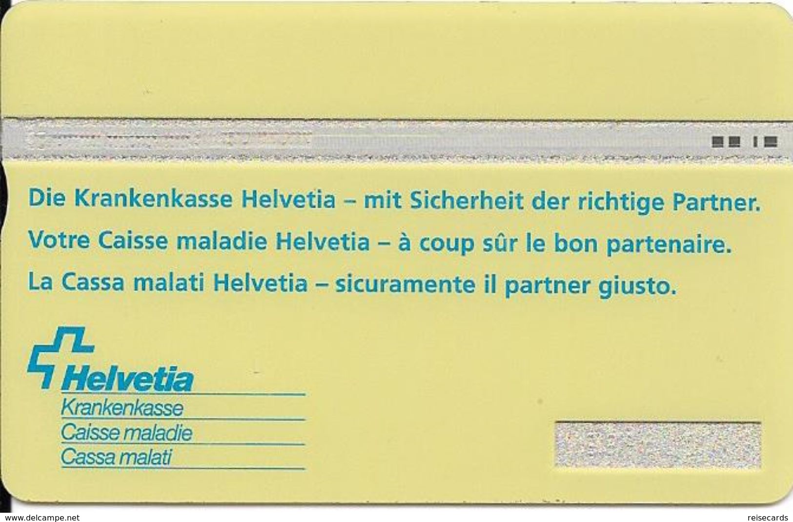 PTT P: KF-349A 606L Helvetia Krankenkasse - Organe - Schweiz