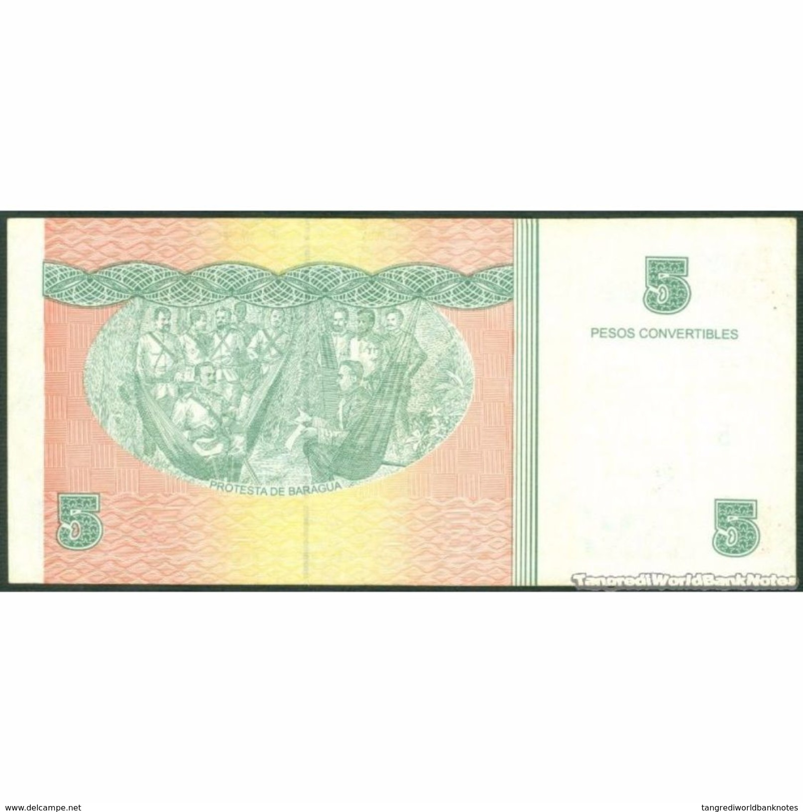 TWN - CUBA FX48a - 5 Pesos 2006 CC 24 - 459850 F/VF - Cuba