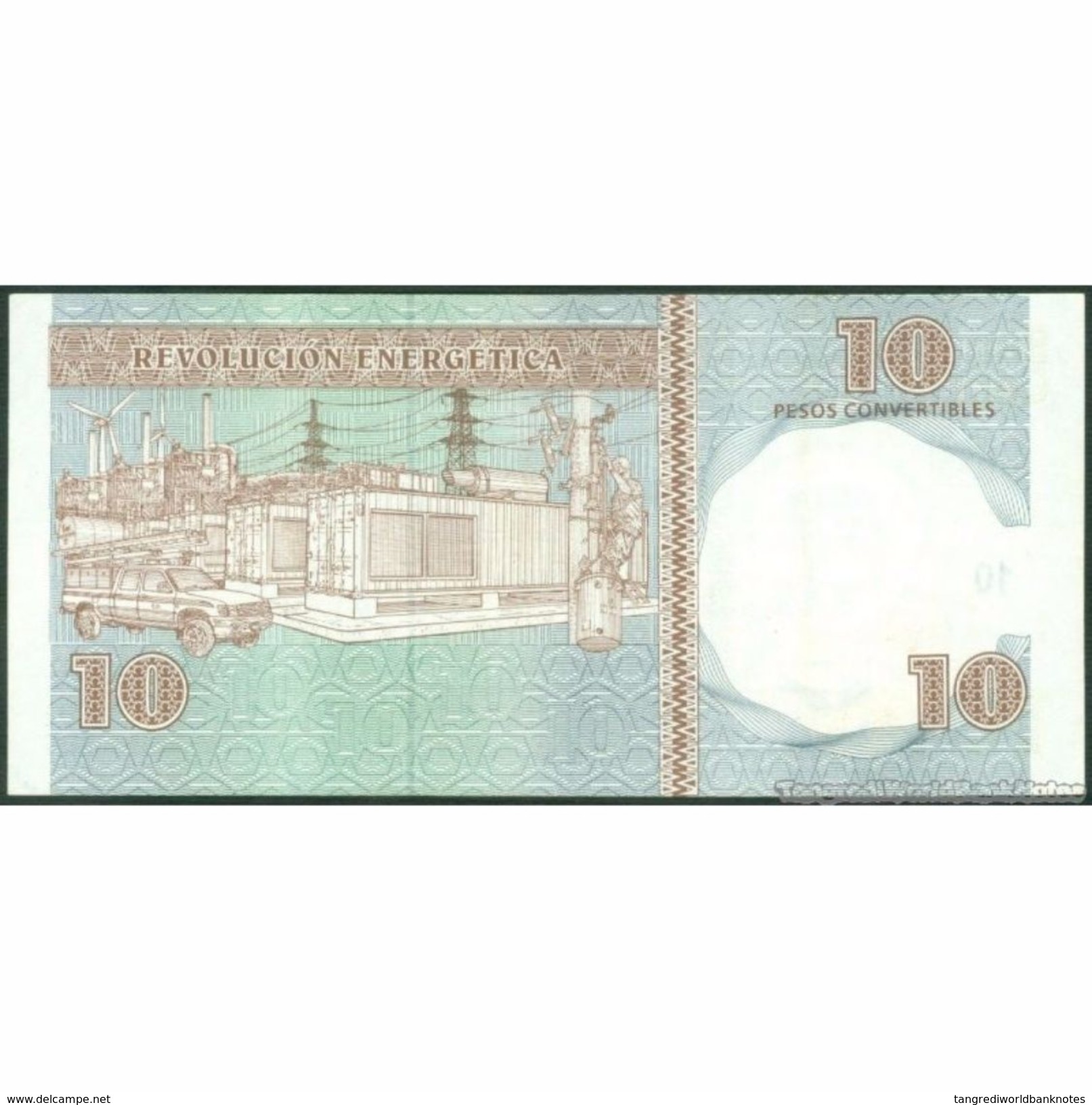 TWN - CUBA FX49a - 10 Pesos 2006 DC 15 - 653973 VF - Cuba