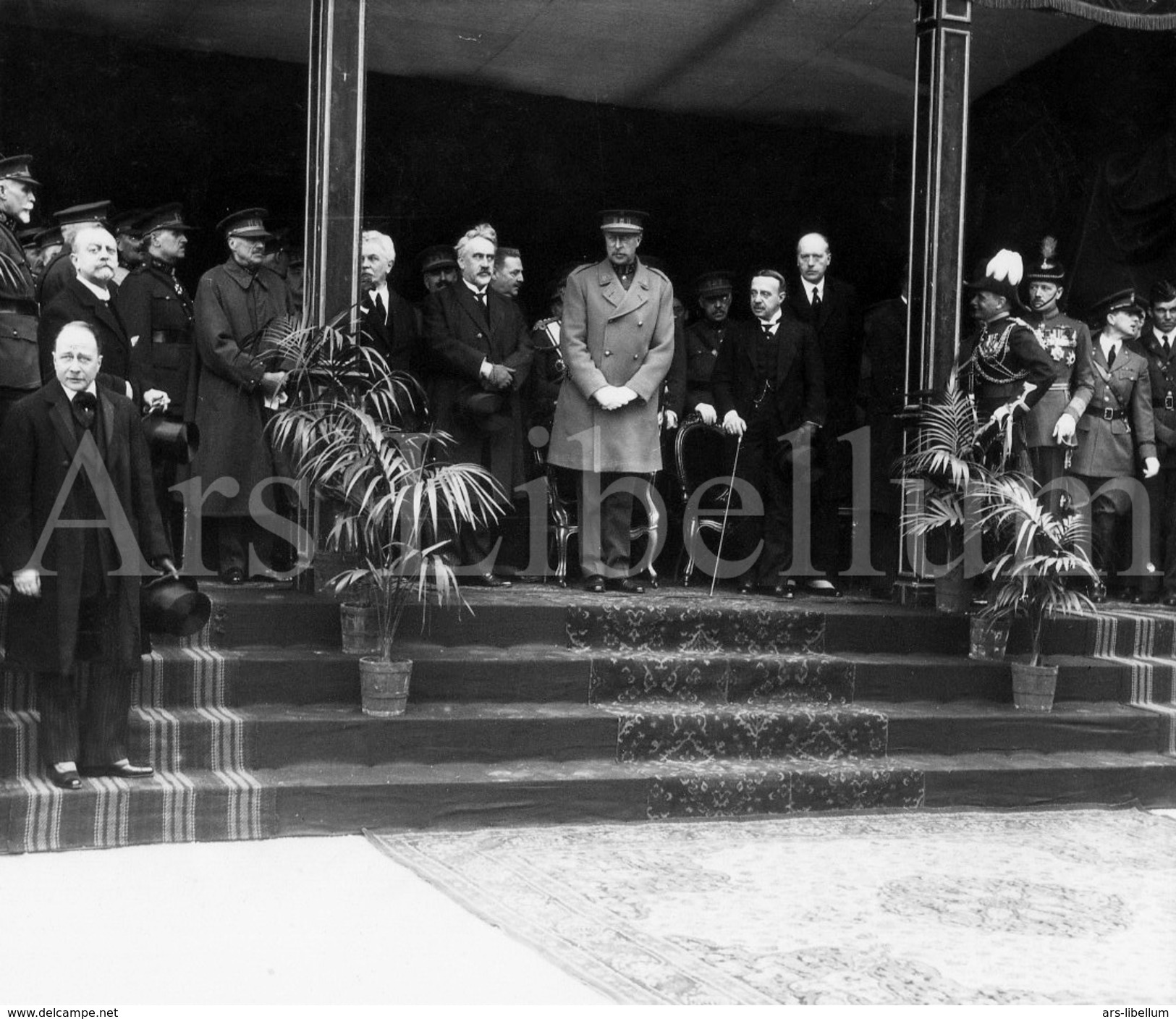 REAL Photo / Belgium / Belgique / Roi Albert I / Koning Albert I / Monument Aux Héros De L'air 1914-1918 / 1926 - Guerre, Militaire