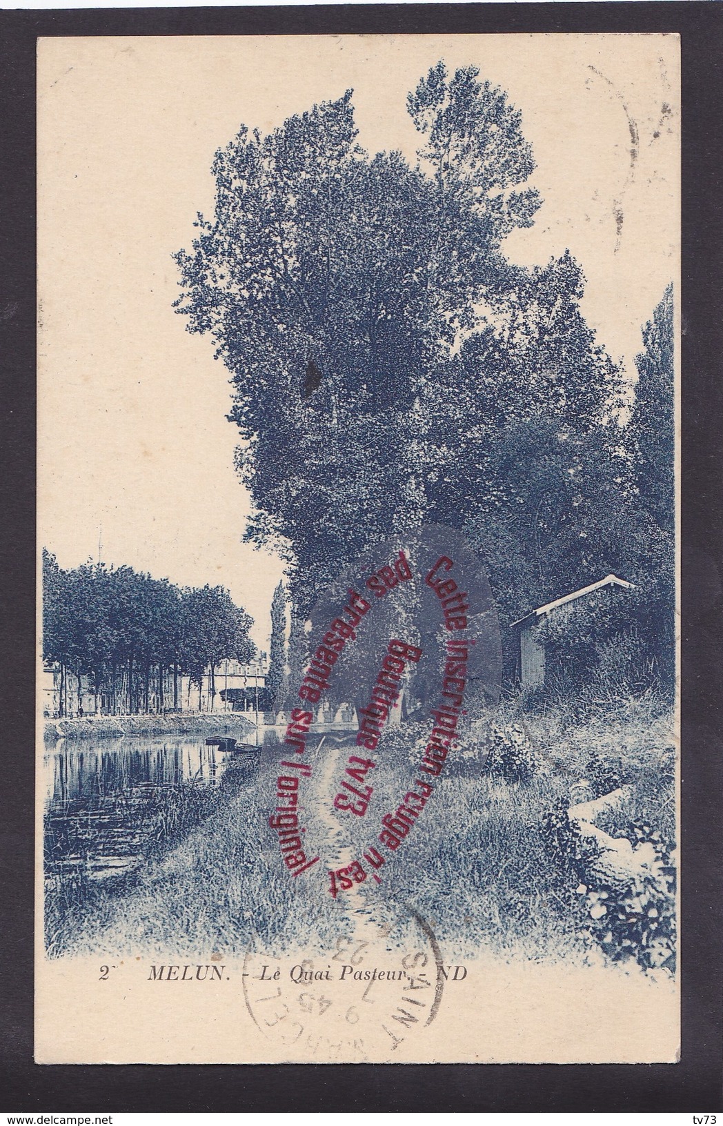 NN1035 - MELUN Le Quai PASTEUR - Seine Et MArne - Melun