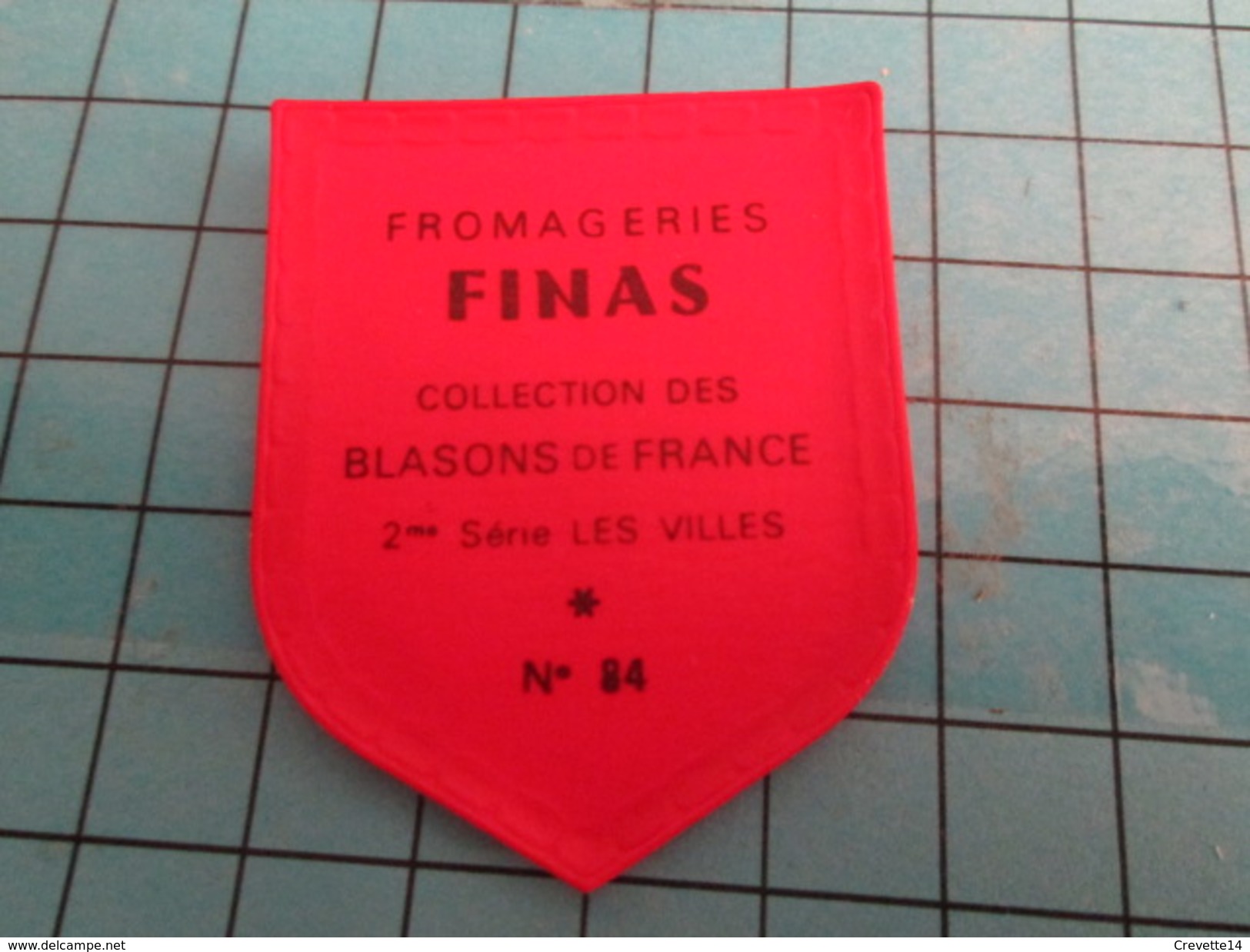 PUB 615 Ecusson Publicitaire Années 60  FROMAGERIE FINAS / BLASONS DE FRANCE LES VILLES N°84 BLOIS - Magnets