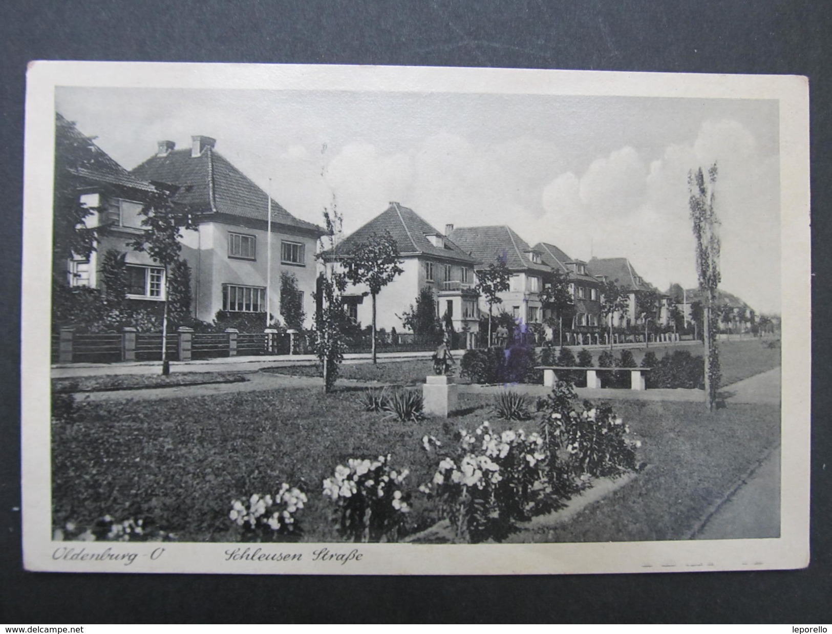 AK OLDENBURG Schleusen Strasse Ca.1940 // D*28670 - Oldenburg