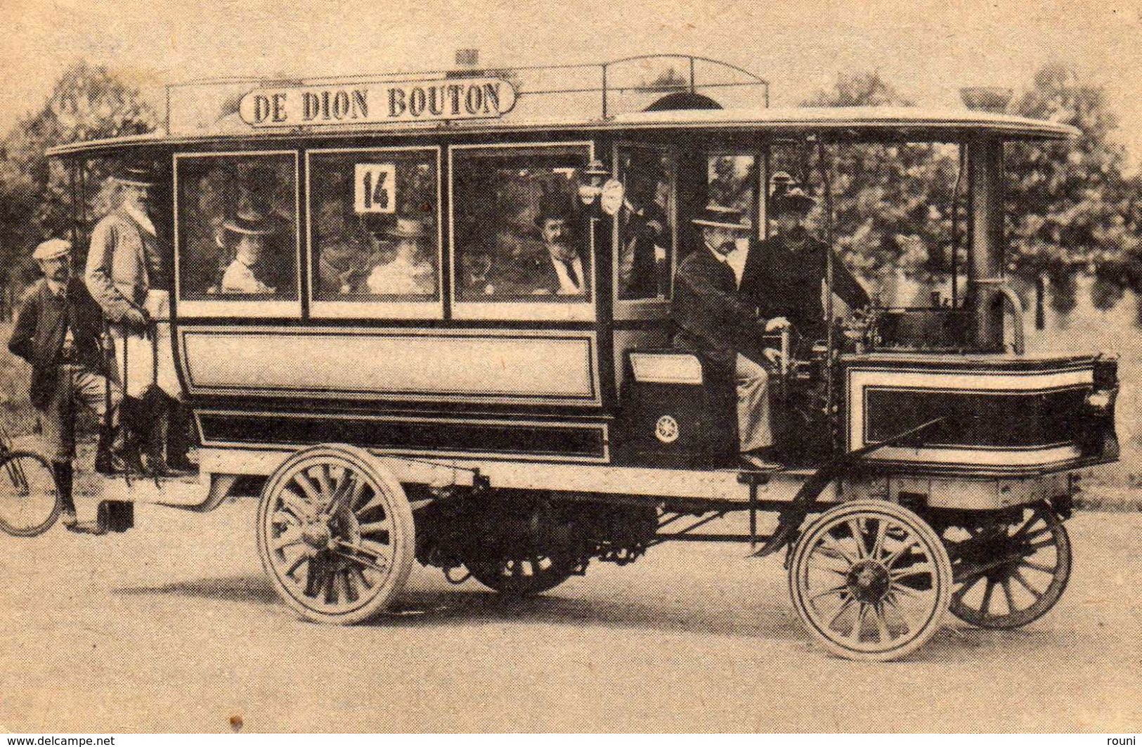 DE DION BOUTON - Autobus - Bus & Autocars