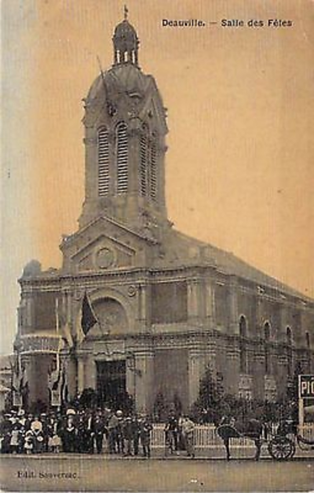 DEAUVILLE - Salle Des Fetes - Autres & Non Classés