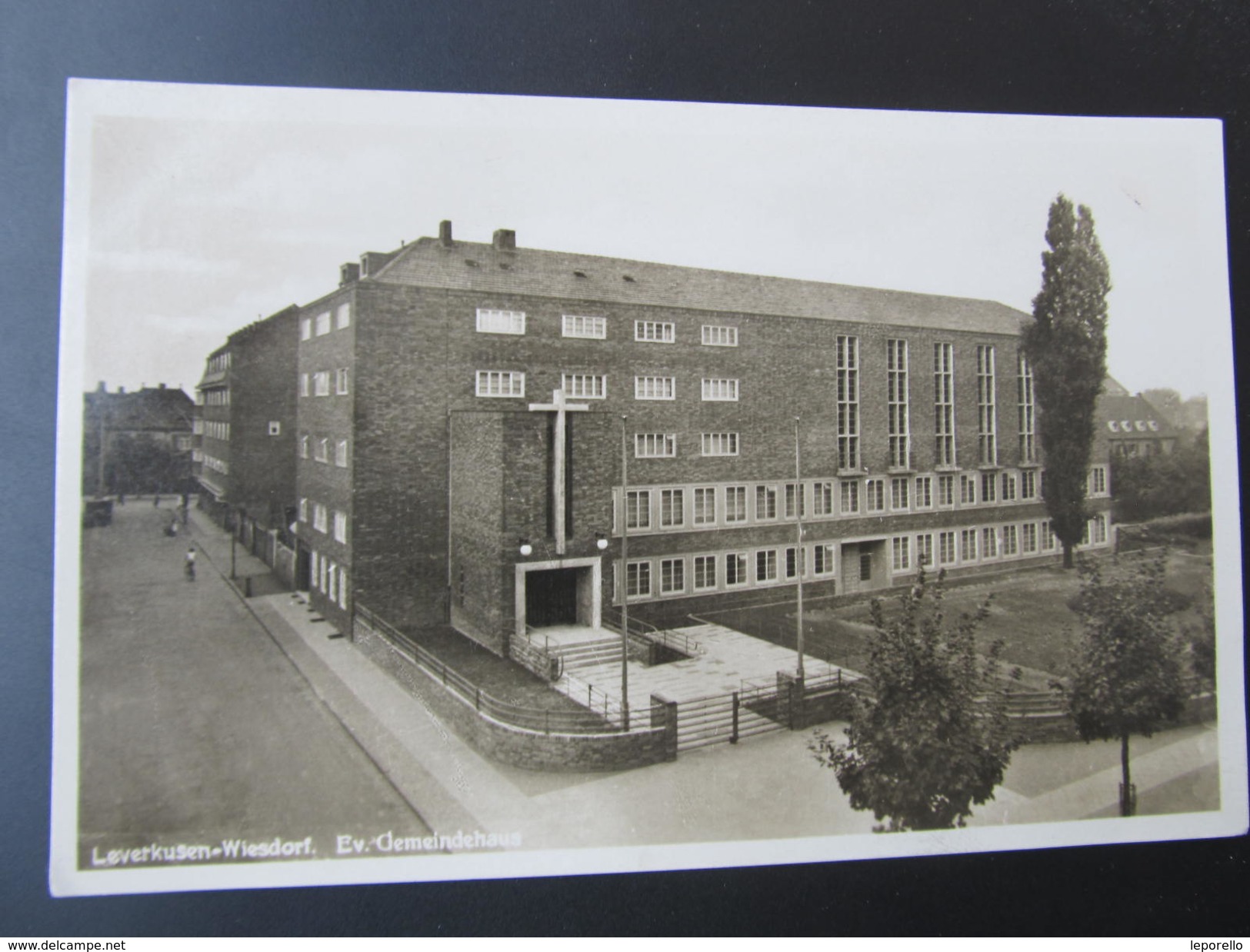 AK LEVERKUSEN WIESDORF Evangelisches Gemeindehaus  Ca.1940// D*28677 - Leverkusen