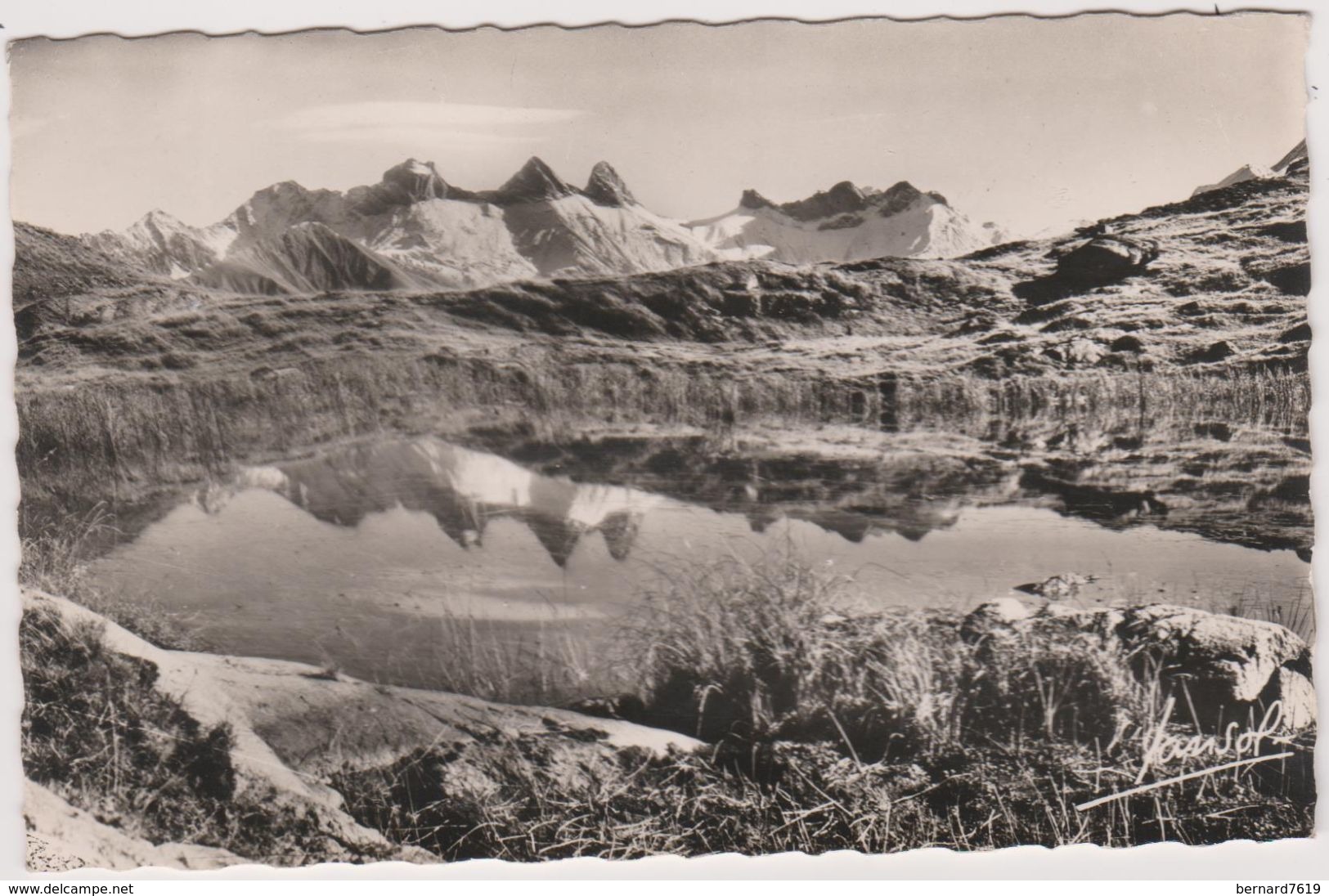 73 Les Aiguilles D'arves  Vue Du Col De La Croix De Fer - Autres & Non Classés