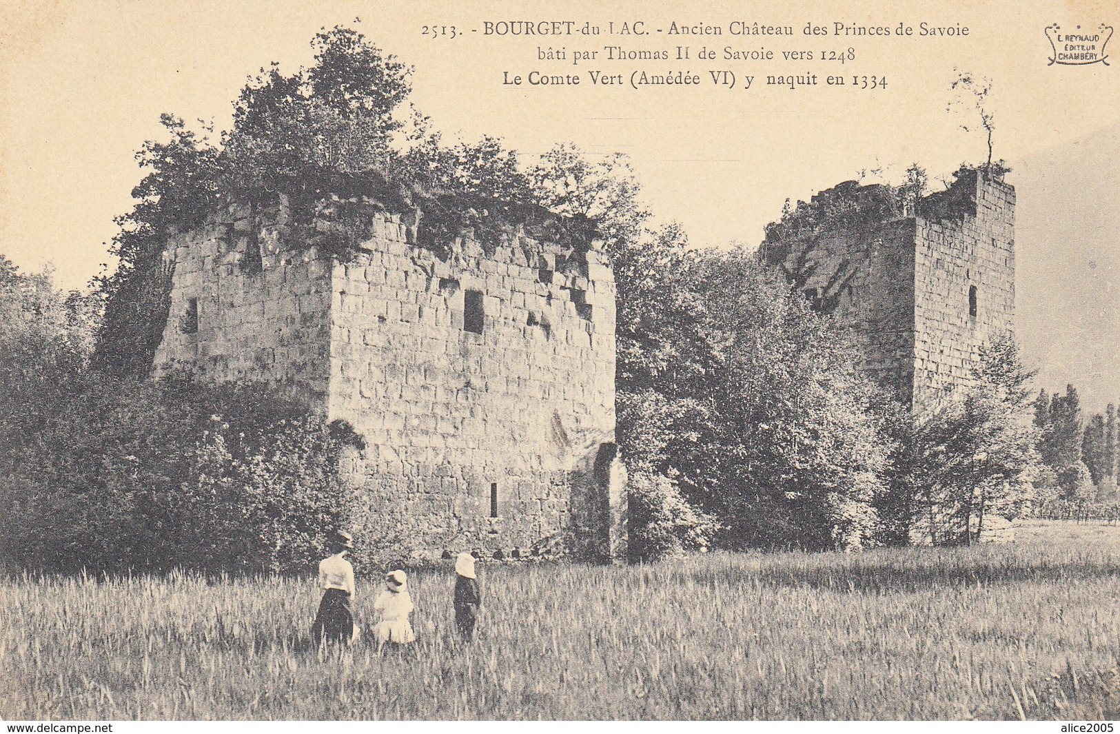 Bourget Du Lac () Ancien Chateau Des Princes De Savoie Bati Par Thomas II De Savoie Vers 1248 - Altri & Non Classificati