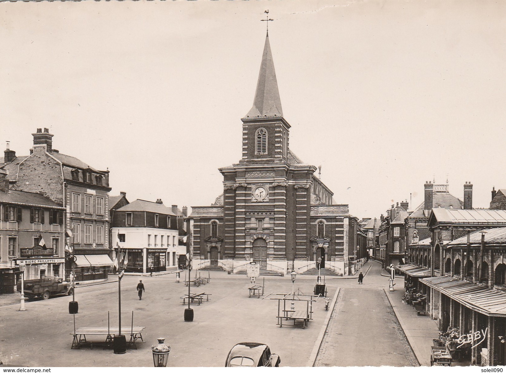 CP  76  YVETOT   2  Place  De  L'èglise - Yvetot