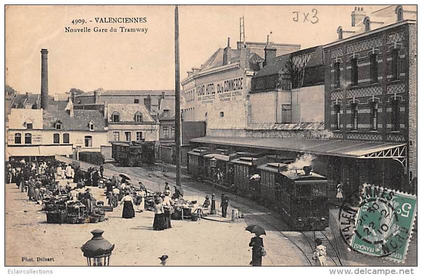 Valenciennes         59          Nouvelle Gare Des Tramways              (voir Scan) - Valenciennes