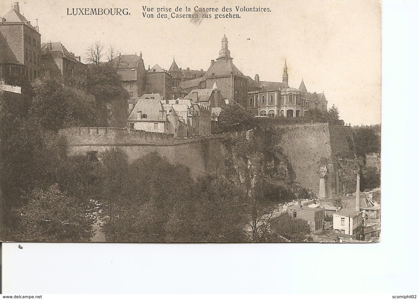 Luxembourg ( CP De 1911 De Luxembourg-Gare Vers La Belgique à Voir) - 1907-24 Wapenschild