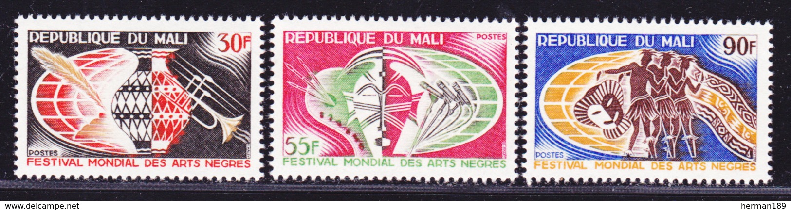 MALI N°   85 à 87 ** MNH Neufs Sans Charnière, Poissons, TB  (D0870) - Mali (1959-...)