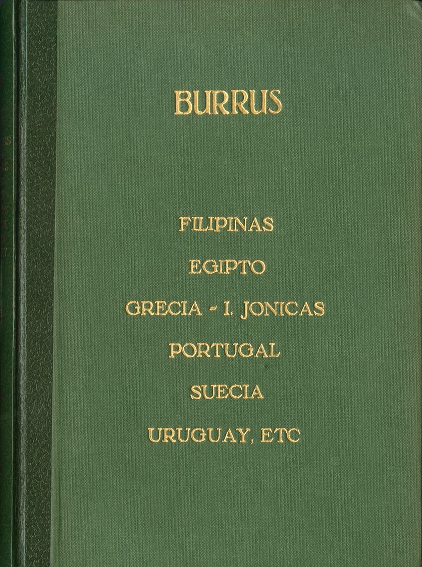 2064 Bibliografía Mundial. 1962. THE BURRUS COLLECTION. The Catalogues Of The Following Three Sales: Greece And Egypt, P - Andere & Zonder Classificatie