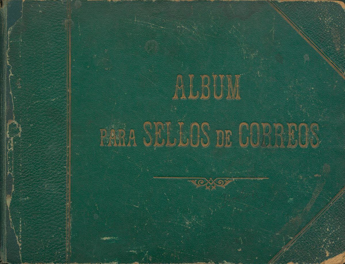 2085 Worldwide Bibliography. (1900ca). ALBUM PARA SELLOS DE CORREOS. Germany, 1900? Schaubek Precursor In Spanish? Ex-GR - Andere & Zonder Classificatie