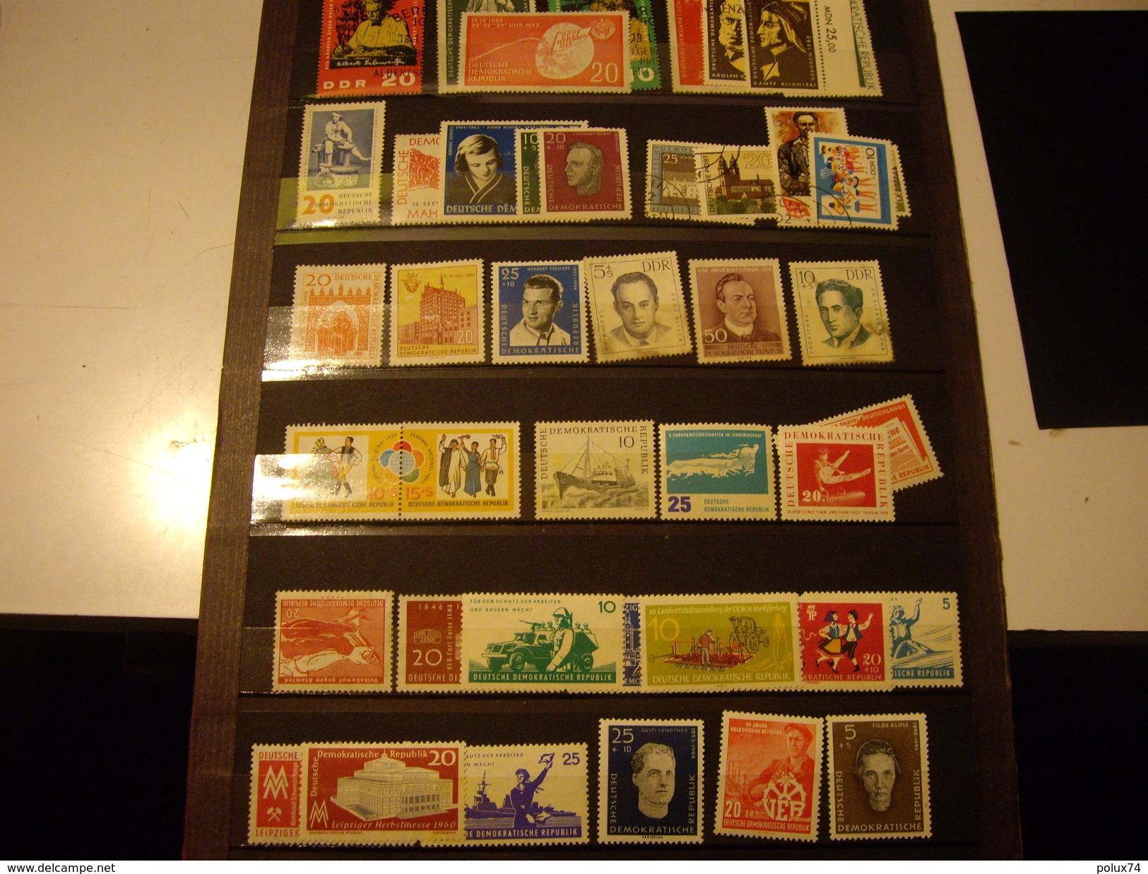 ALLEMAGNE  Collection Stamps   DDR  Neuf* + Oblitérés - Collections (with Albums)