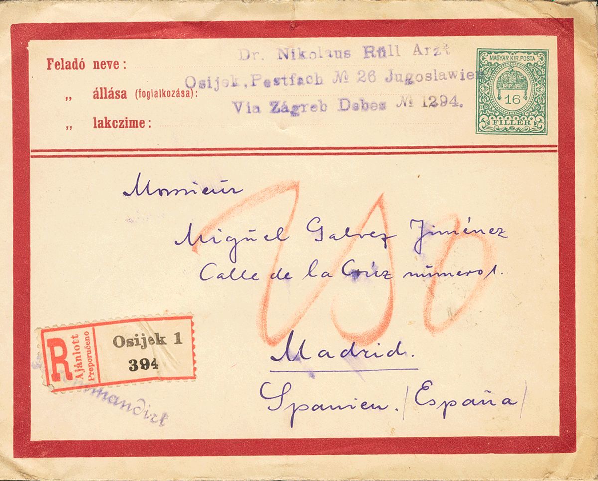 2617 Hungary. (1903ca). COVER. Interesting Set Of Fourteen Postcards And Stationery Cards Of Hungary, Addresed Between 1 - Andere & Zonder Classificatie