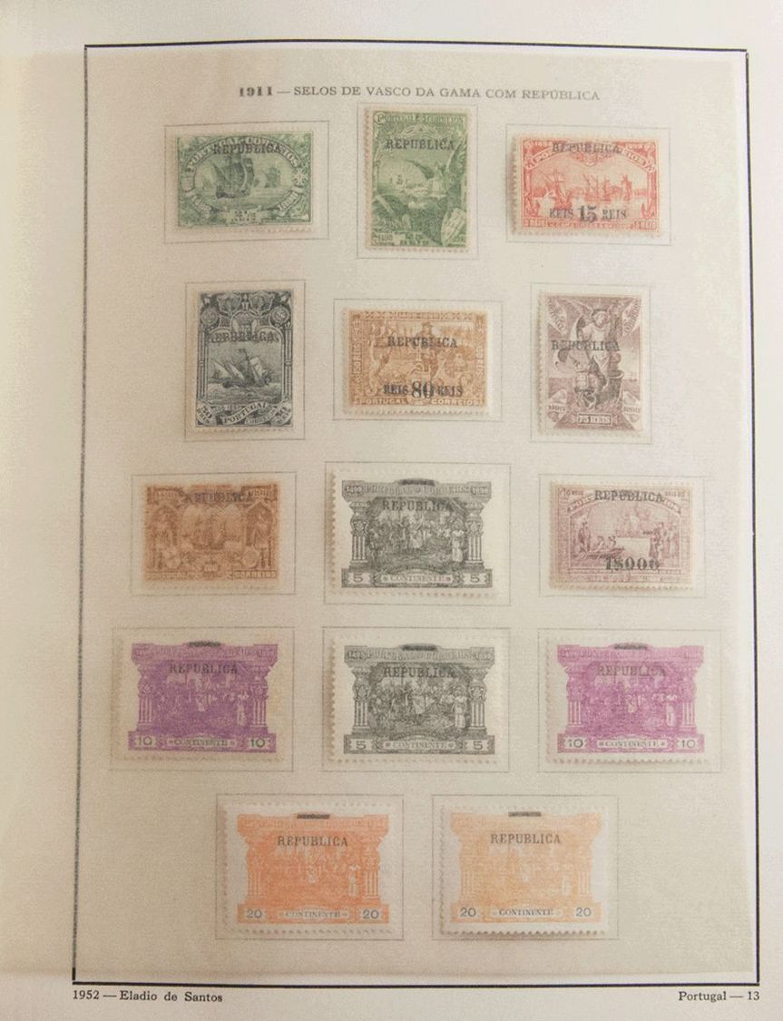 2707 Portugal. (1853ca). Yv. */º . Interesting Collection Of Portugal In New And Used Between 1853 And 1963, Missing Onl - Andere & Zonder Classificatie