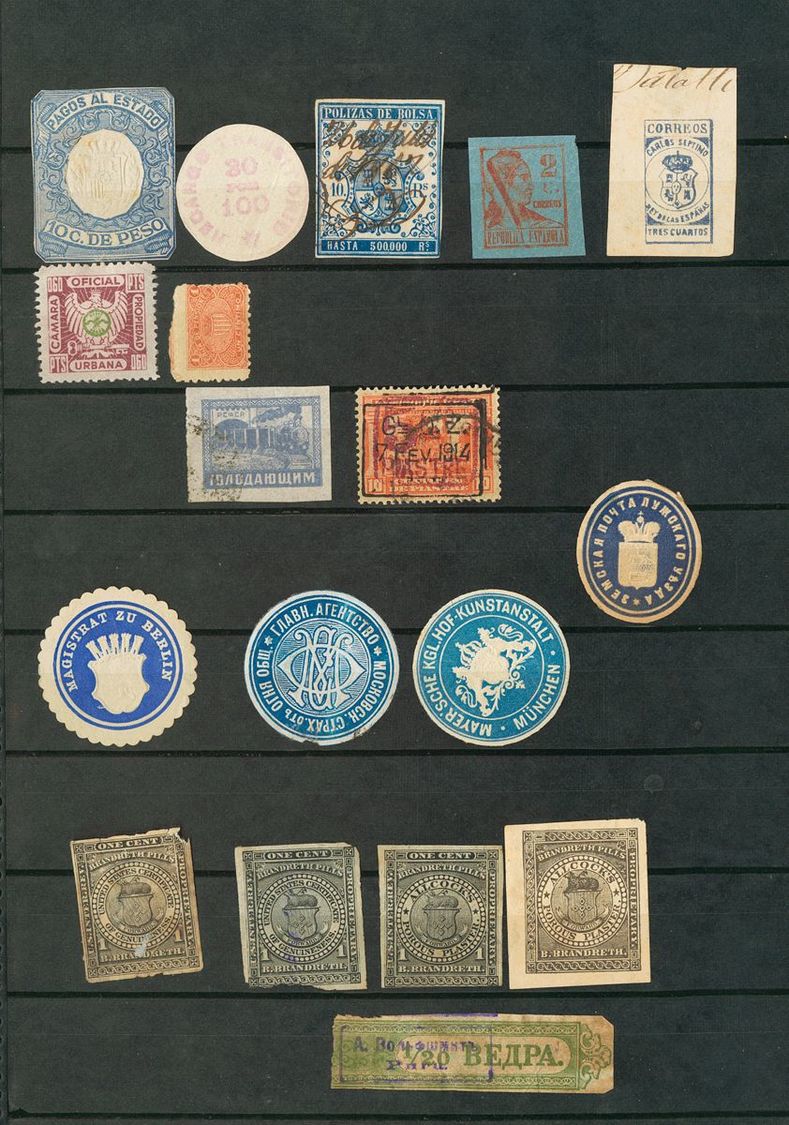 3182 Lots And Collections. (1900ca). Yv. */º . Spectacular And Interesting Set Of Foreign Stamps Mostly Before 1940, Inc - Andere & Zonder Classificatie
