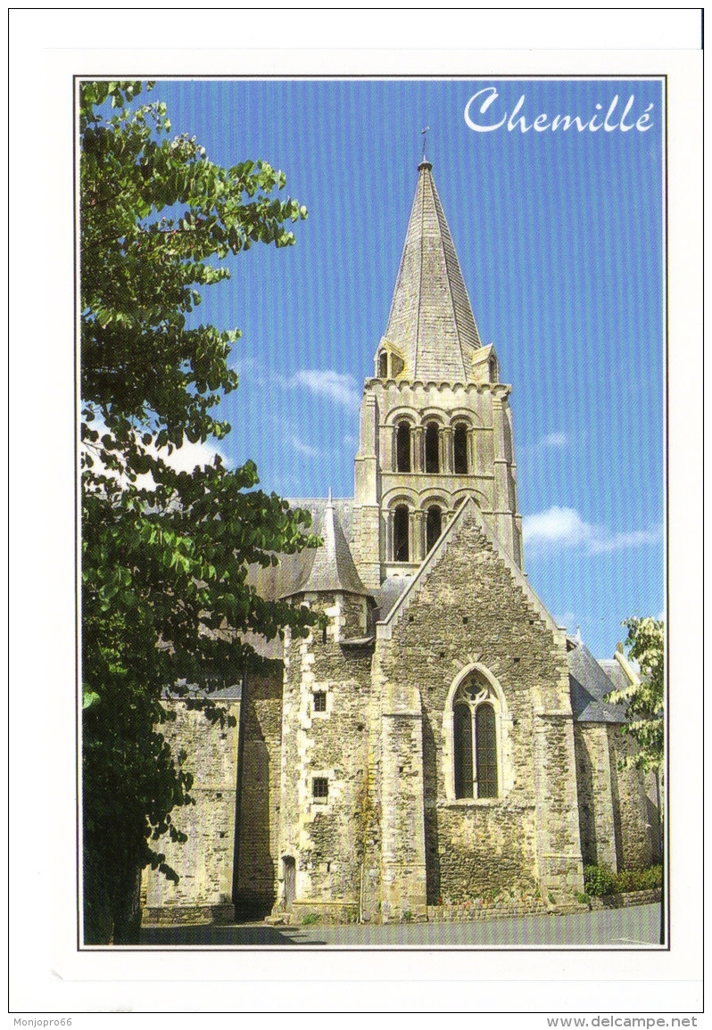 CPM De Chemille &ndash; Eglise Saint-Pierre (Maine Et Loire) - Chemille