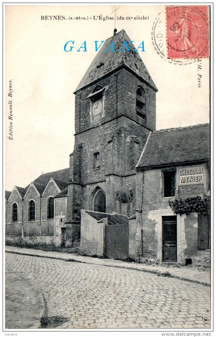 78 BEYNES - L'église - Beynes