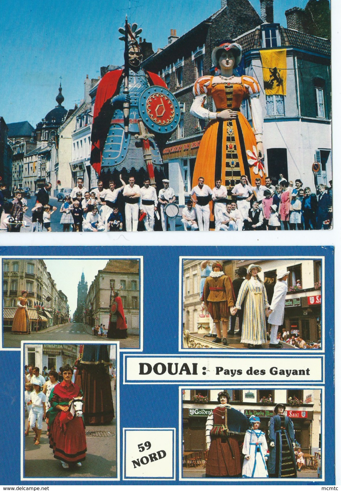 6 CPM -  Douai - Pays Des  Gayant  - Les Géants - Douai