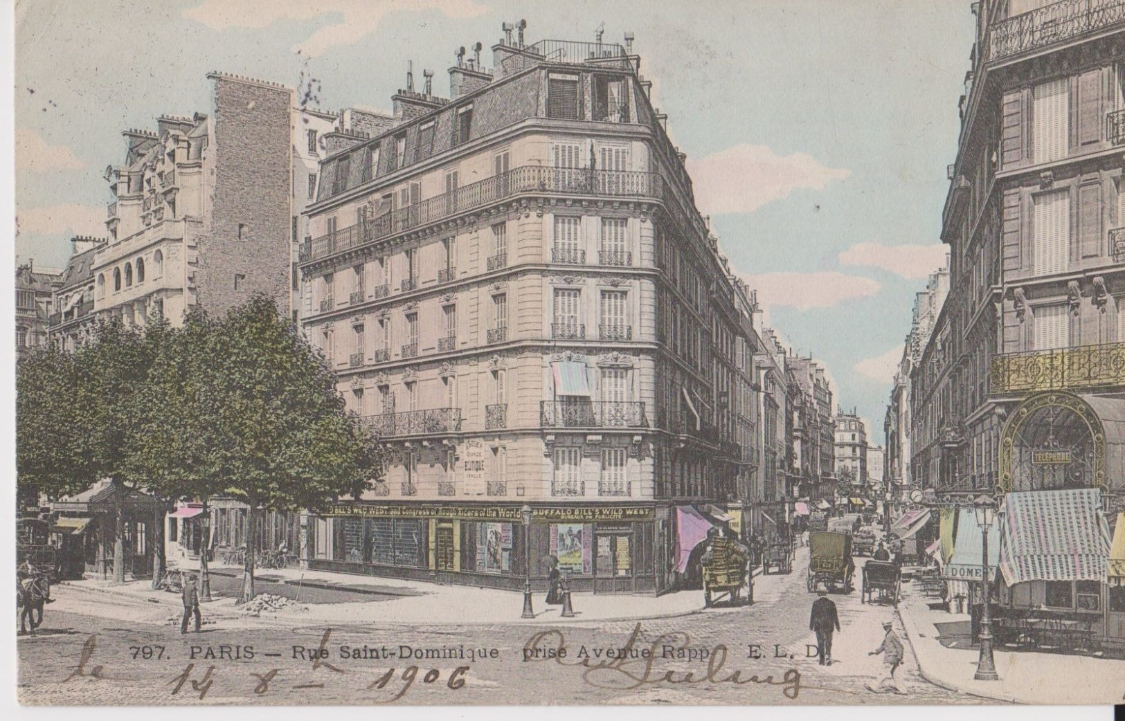 797 - Paris - Rue Saint-Dominique Prise Avenue Rapp - ELD - Arrondissement: 07