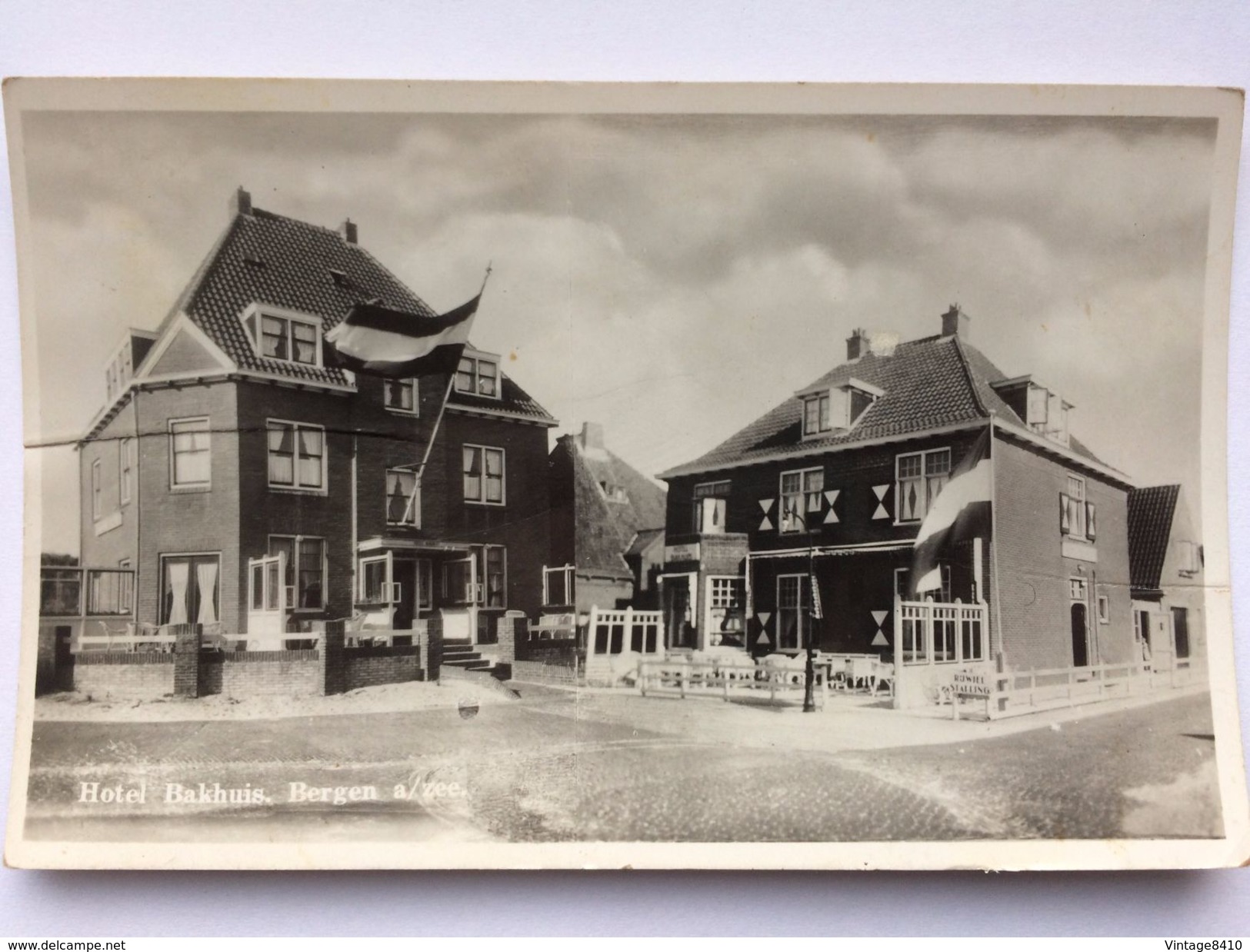 BERGEN AAN ZEE Hotel Bakhuis - Jaren '30/'40 - Andere & Zonder Classificatie