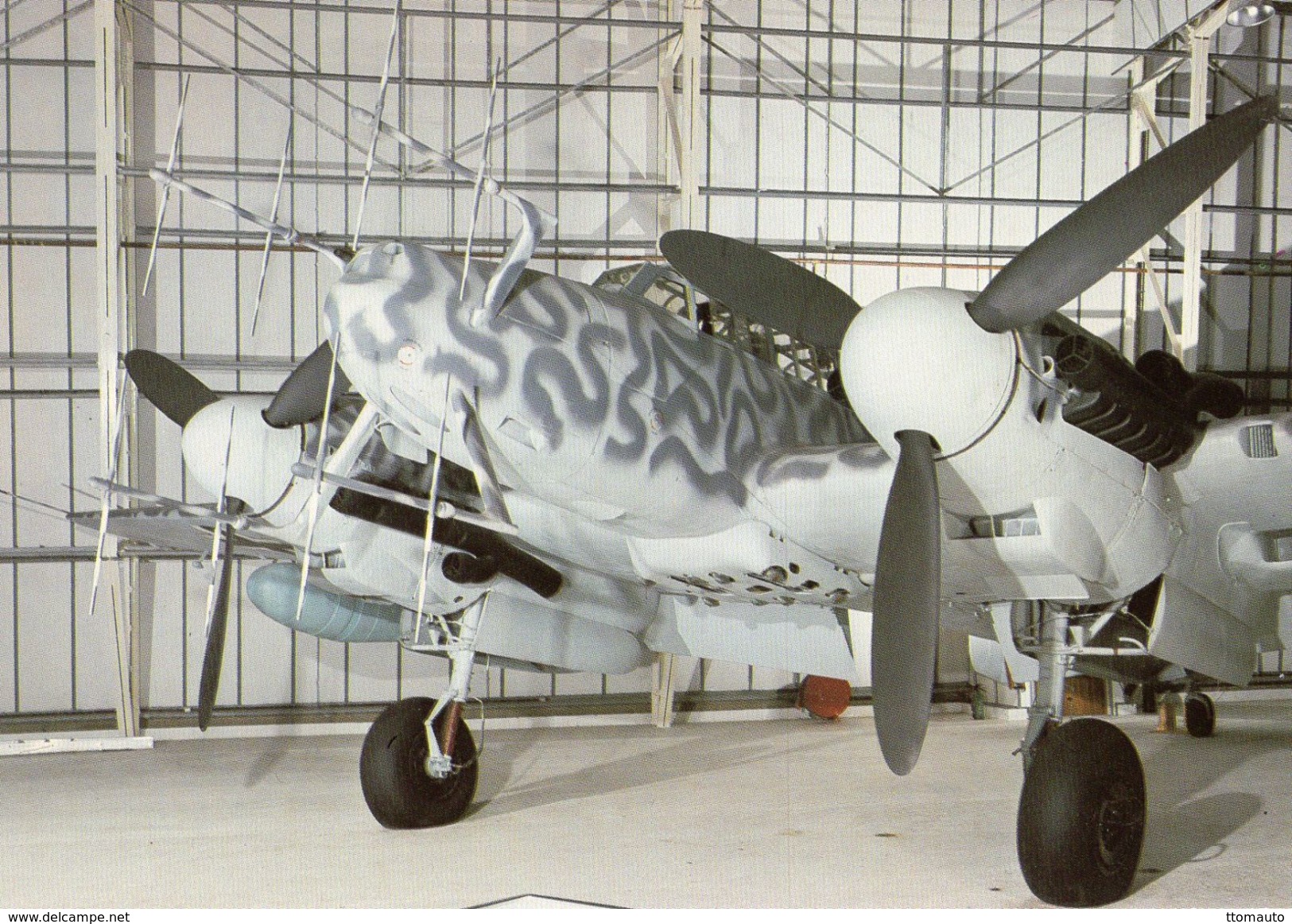 Messerschmitt Bf 110G-4D/R3, Captured At Knokke, Belgium  -  CPM - 1939-1945: 2ème Guerre