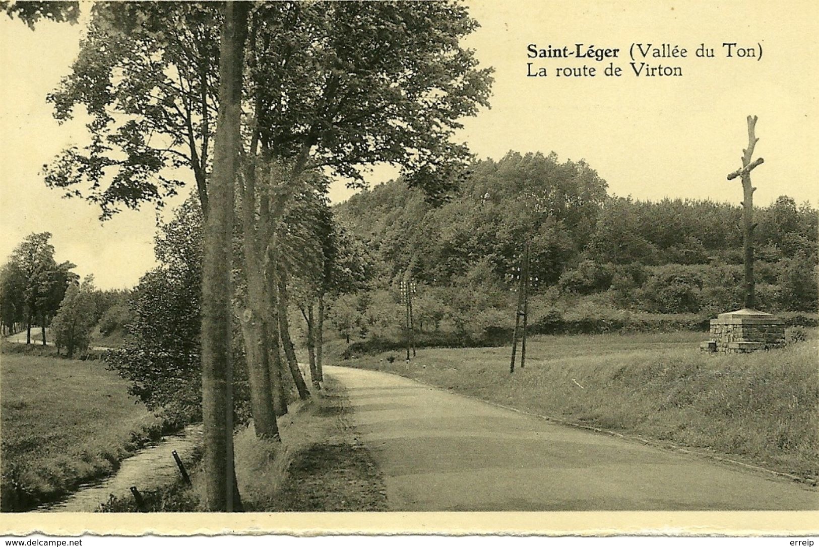 Saint Leger  Vallée Du Ton La Route De Virton - Saint-Léger