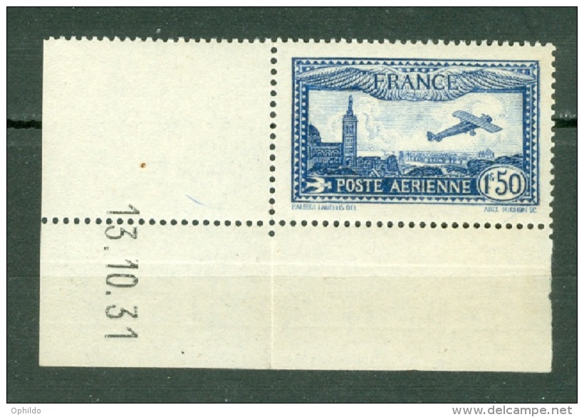 France  PA  6   * *   TB   Cd Feuille Daté - 1927-1959 Neufs