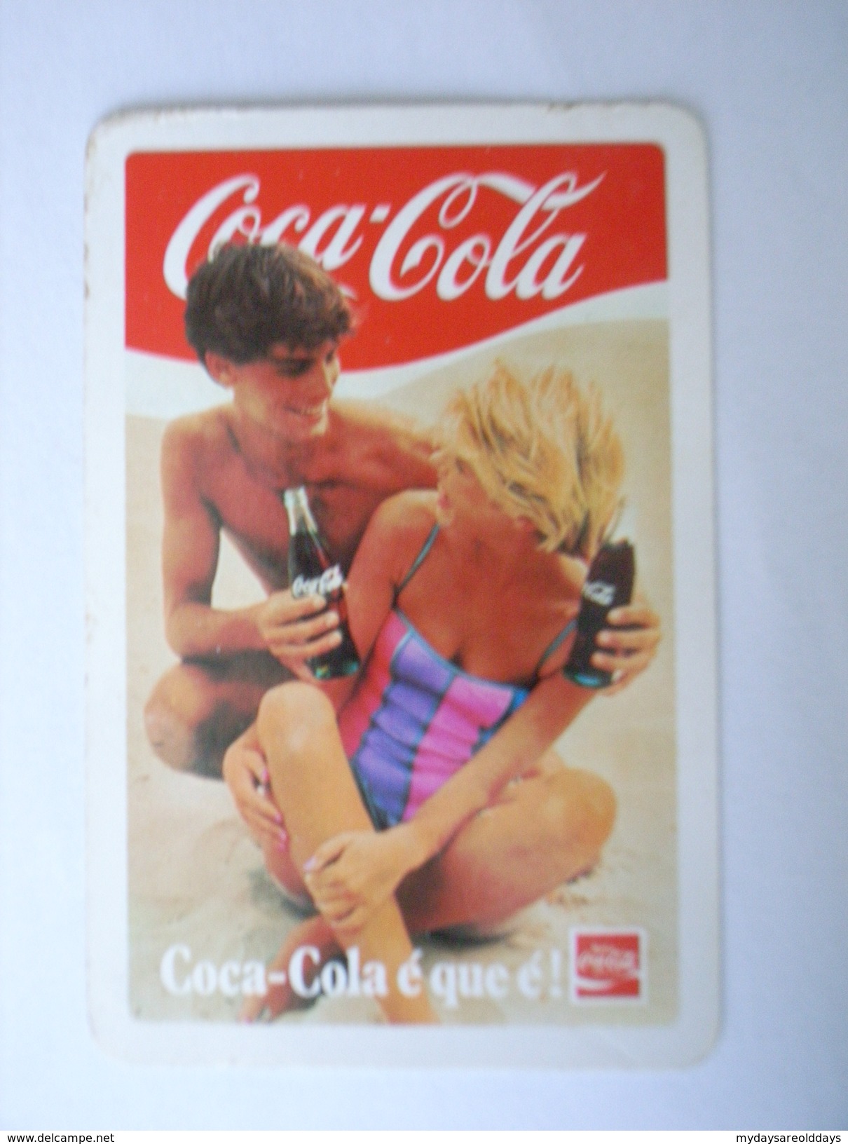 1 Calendar - Portugal Bebida Boisson Drink Bevanda Getrank Juice Coca Cola Pepsi (d92) - Petit Format : 1991-00