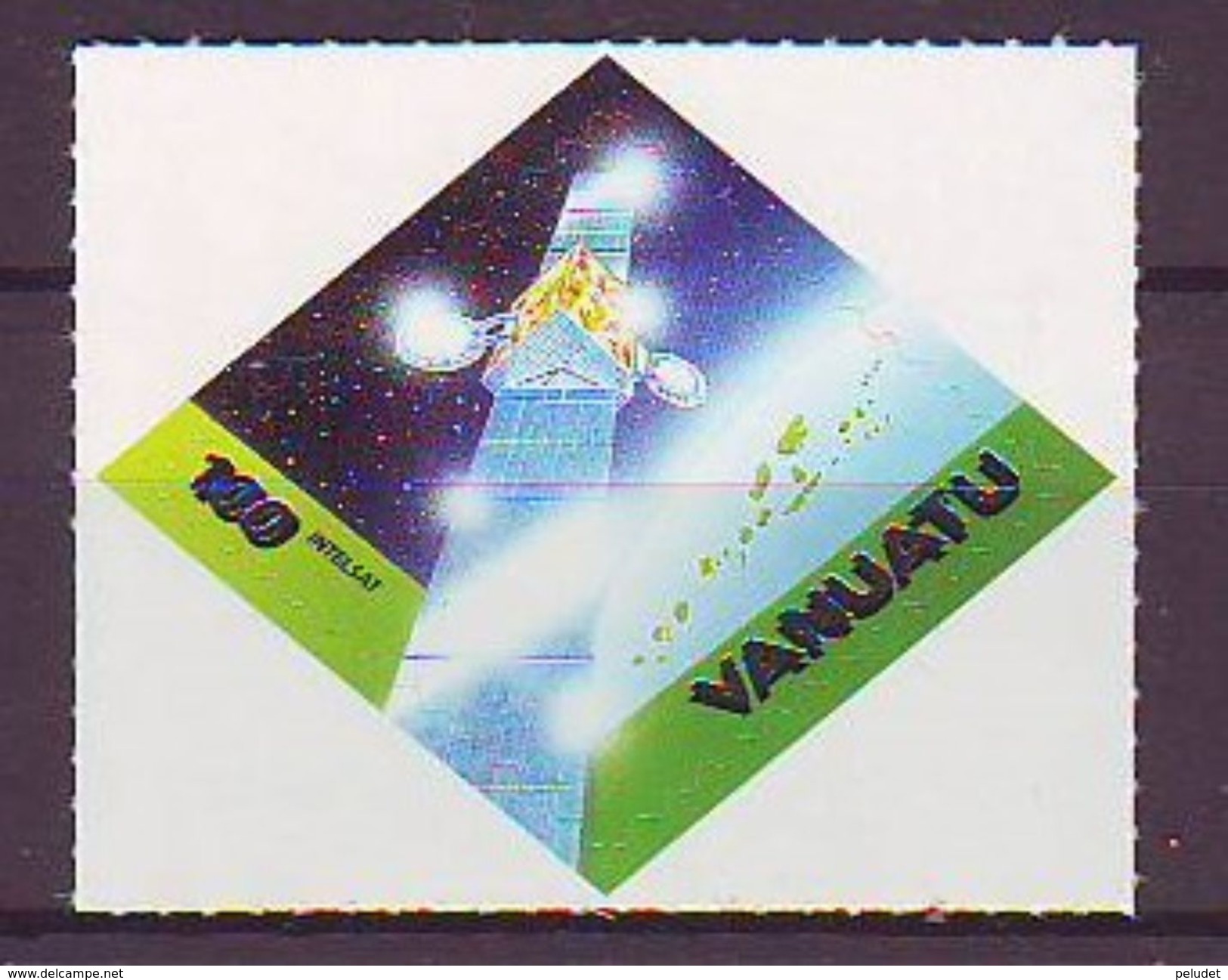 VANUATU -  2000 - Intelsat 4V - Mint** Mi 1112/15 - Vanuatu (1980-...)