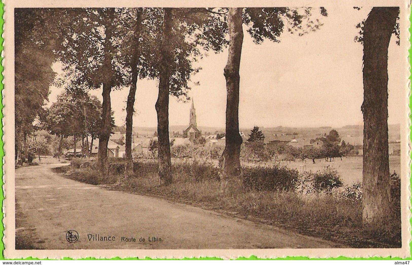 Villance - Route De Libin - Pas Circulé - Edit. C. Mahoux Lejeune, Villance - Libin