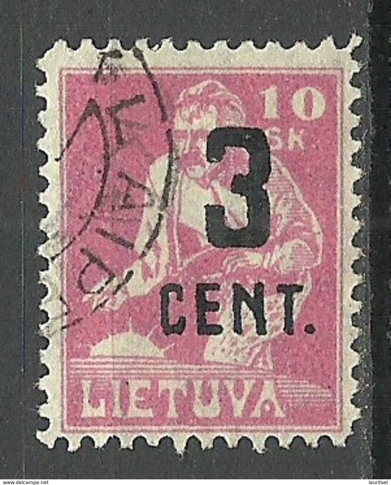 LITHUANIA Litauen 1922 Michel 157 O - Lithuania