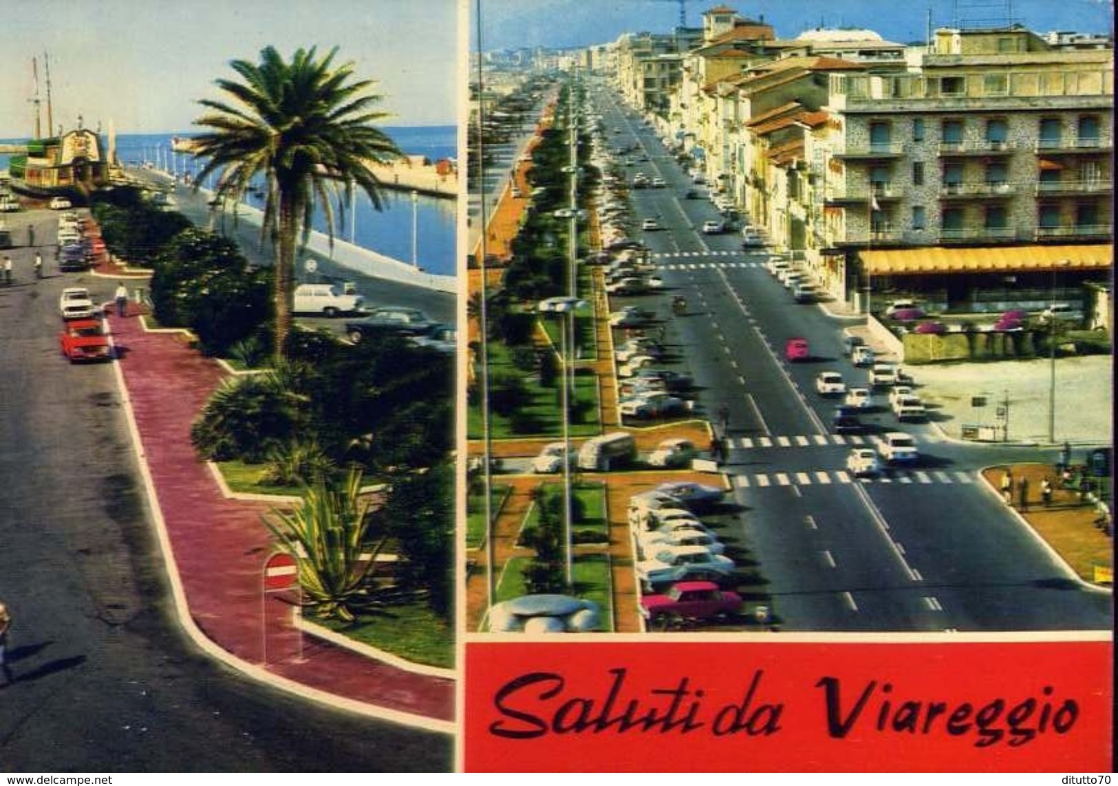 Saluti Da Viareggio - Formato Grande Viaggiata – E 3 - Viareggio