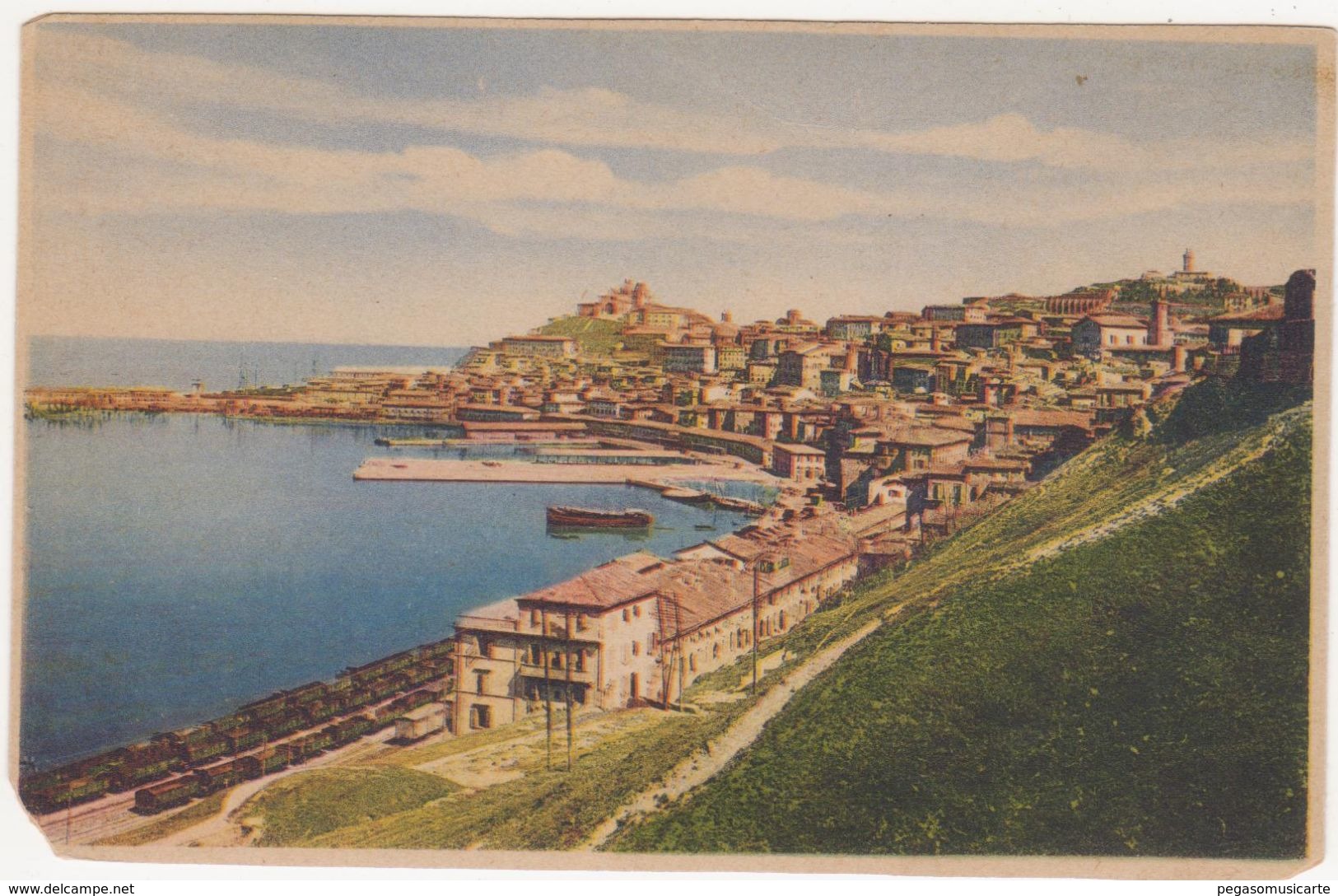 266 - ANCONA PANORAMA DAL FORTINO 1910 CIRCA - Ancona